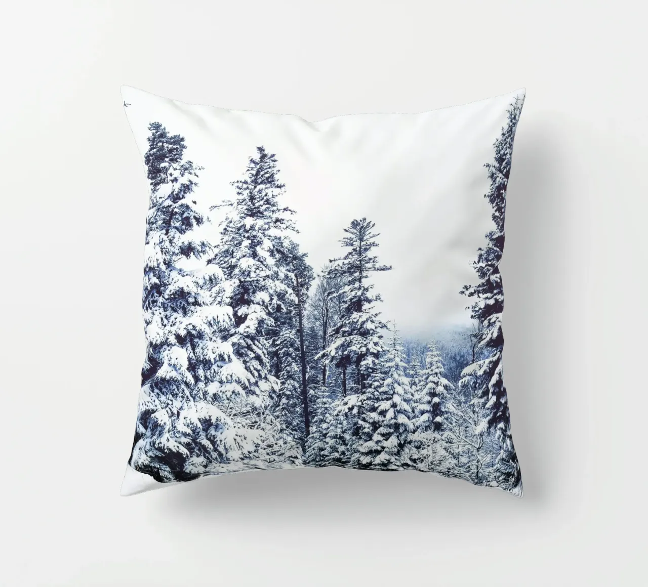 Paesaggio invernale innevato design natura cuscino da Whole©