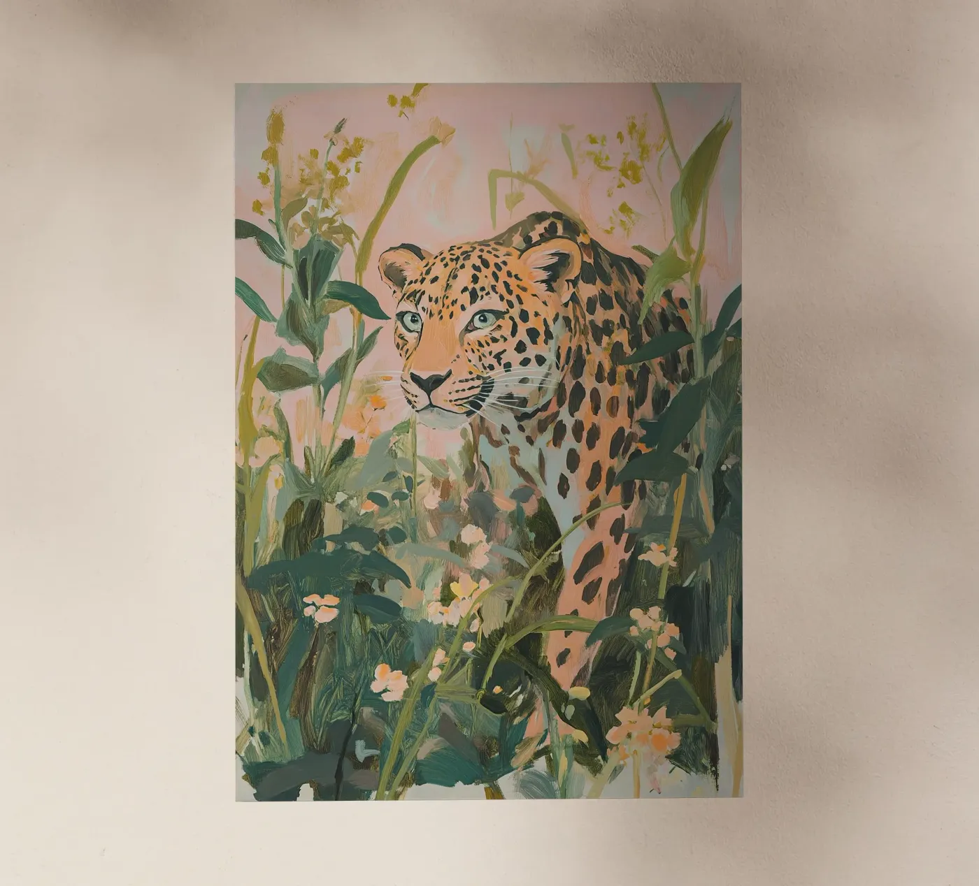 Leopard Backlit Folie von Euphoria Theresa