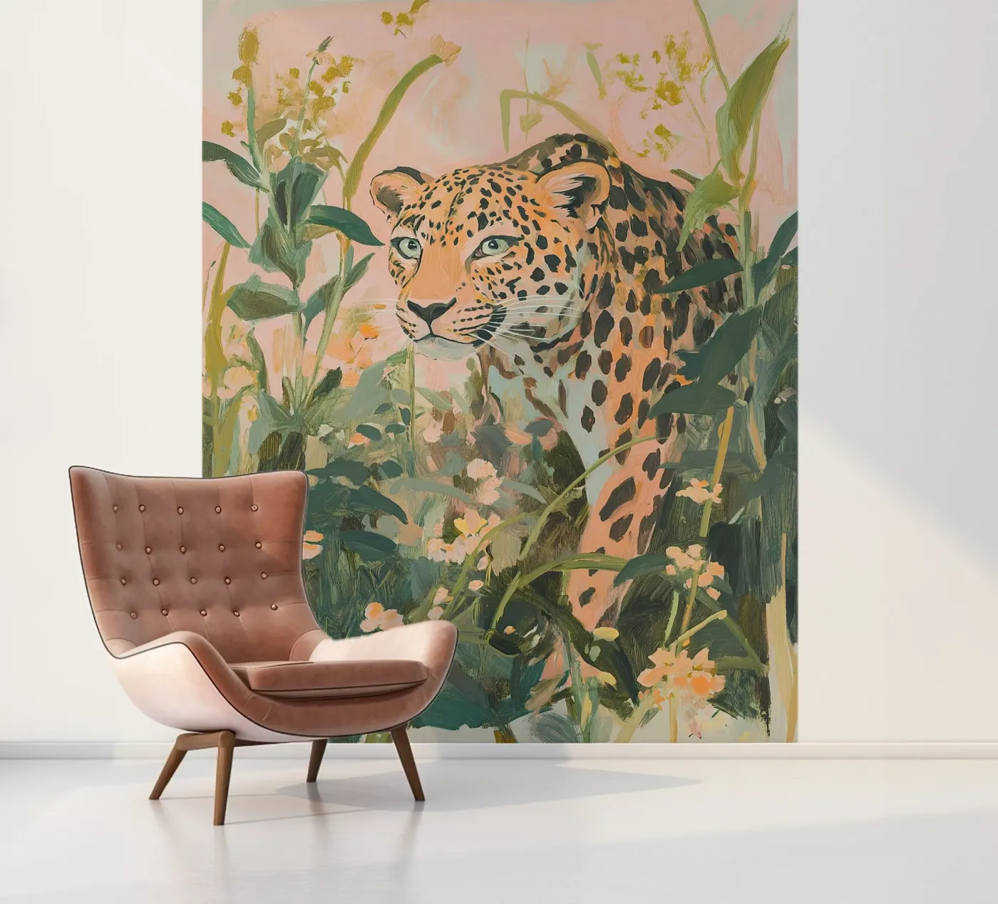 Leopardo carta da parati fotografica da Euphoria Theresa