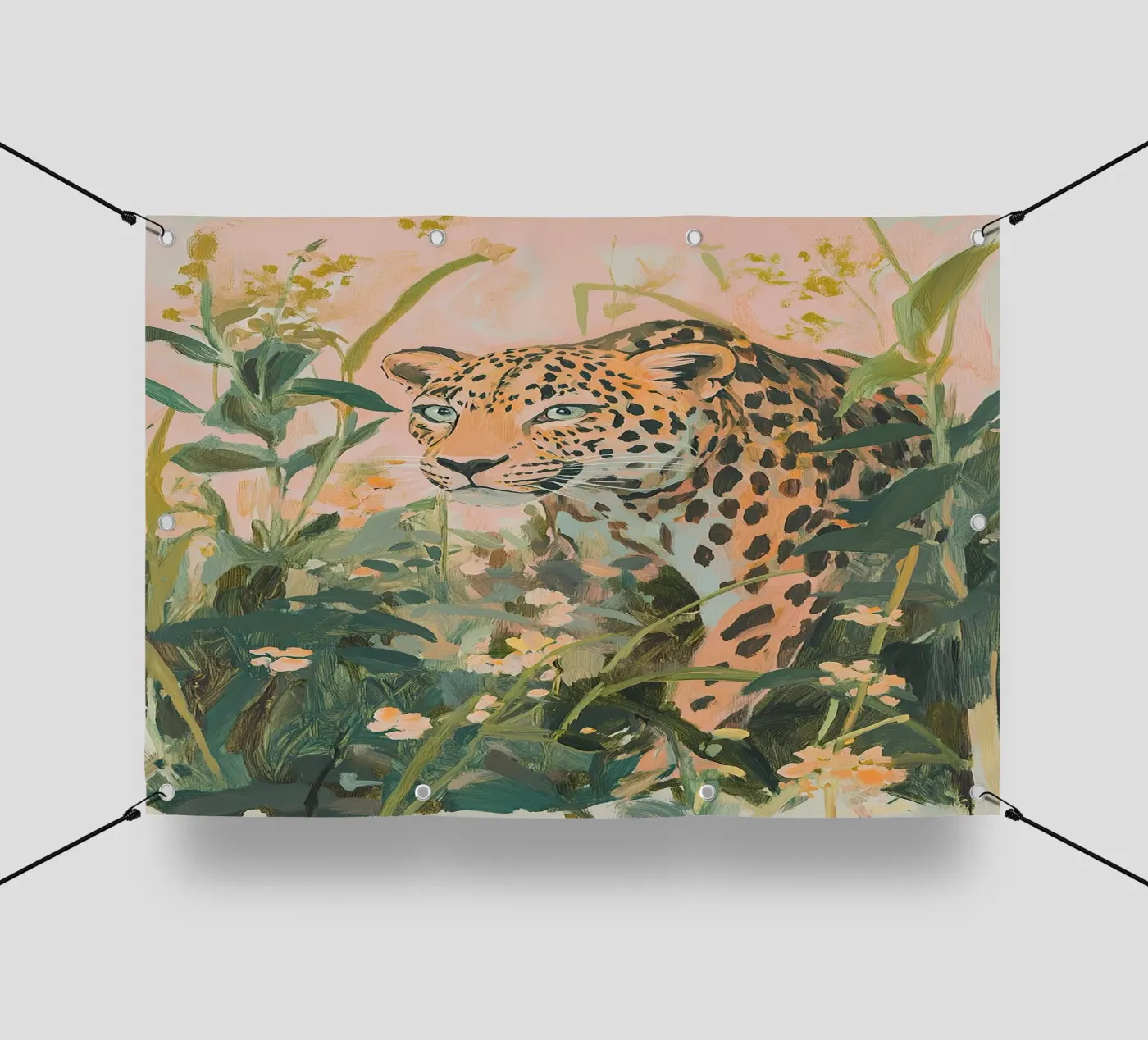 Leopard PVC Plane von Euphoria Theresa