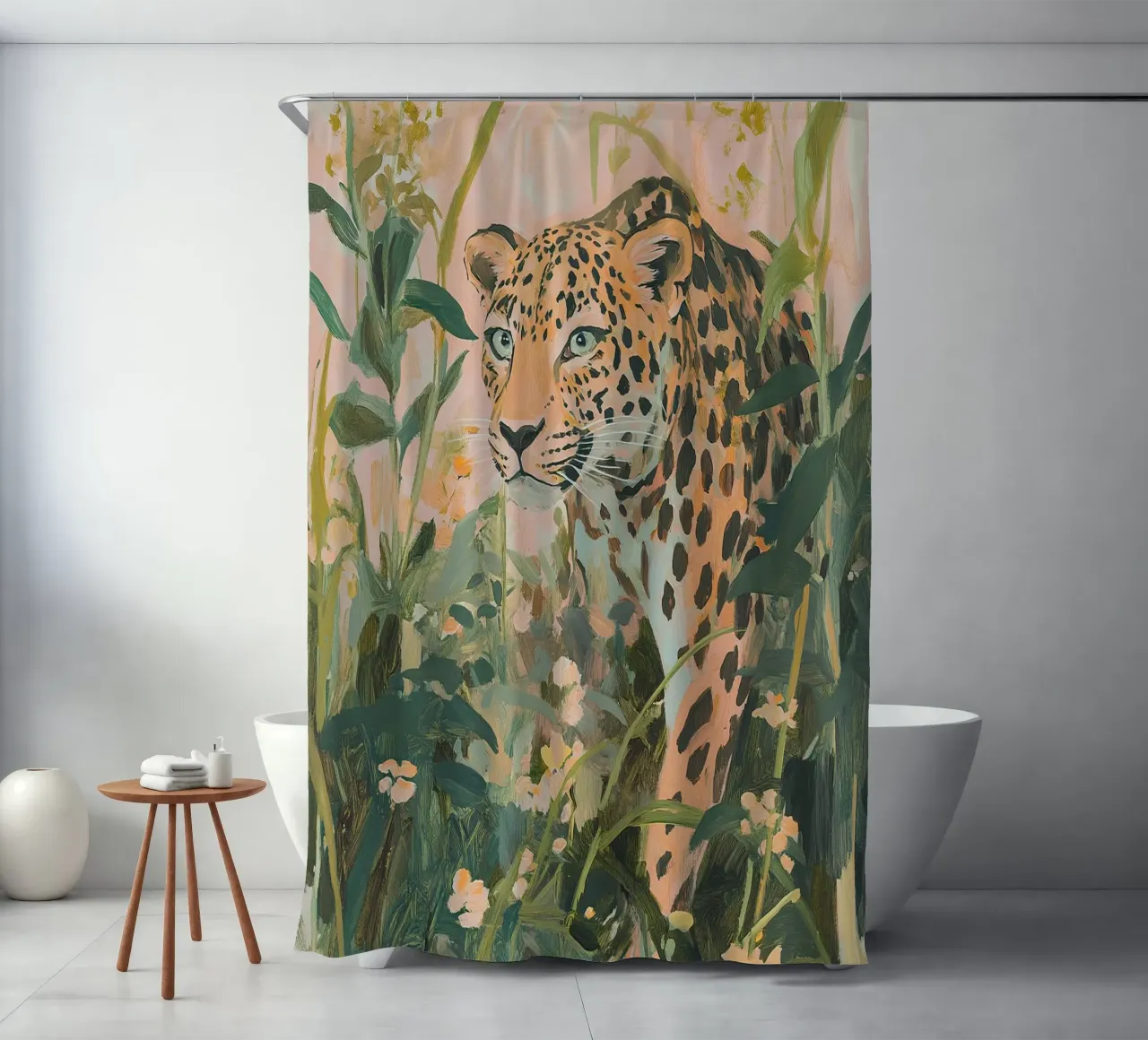 Leopard Duschvorhang von Euphoria Theresa