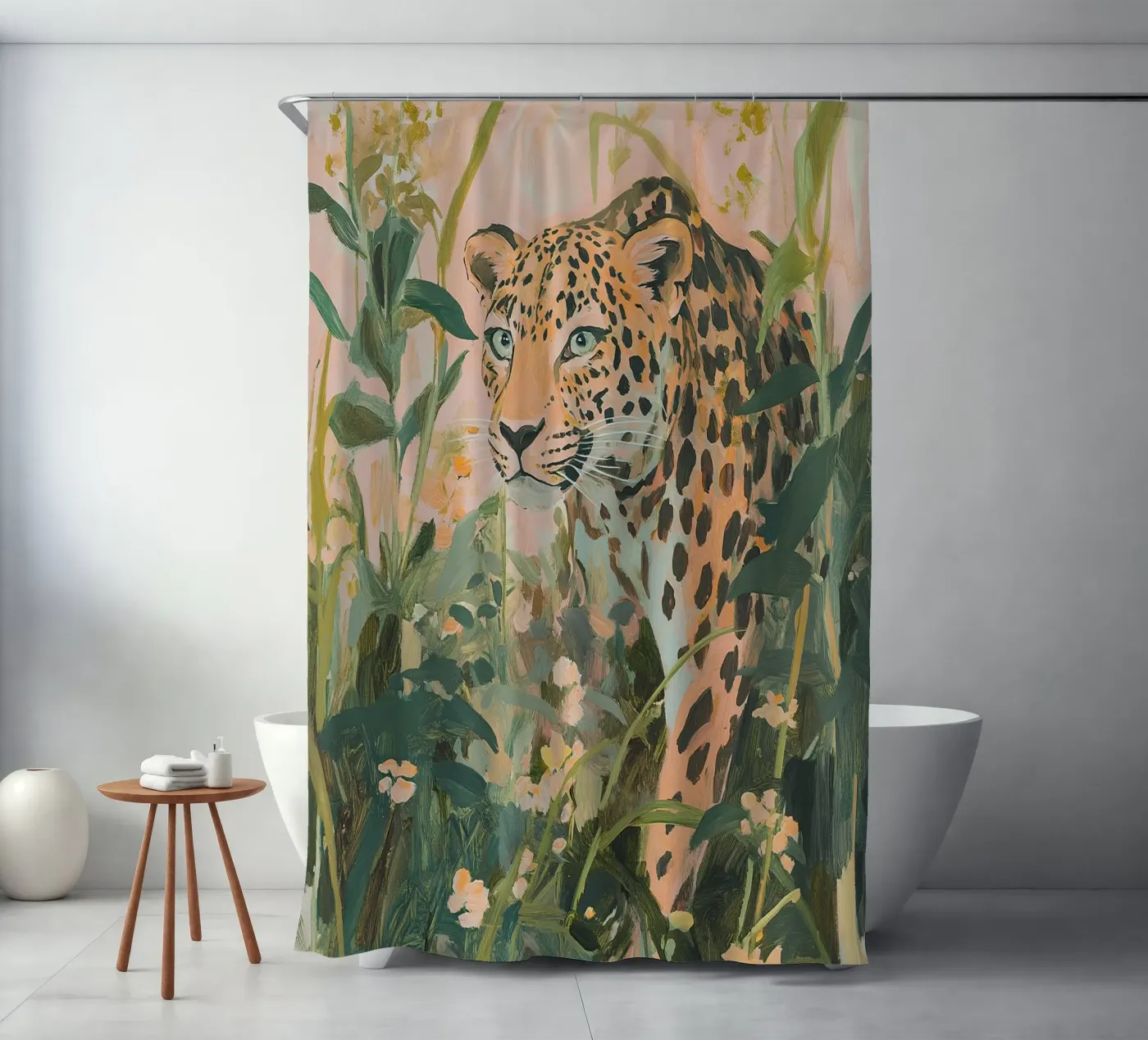 Leopard Duschvorhang von Euphoria Theresa