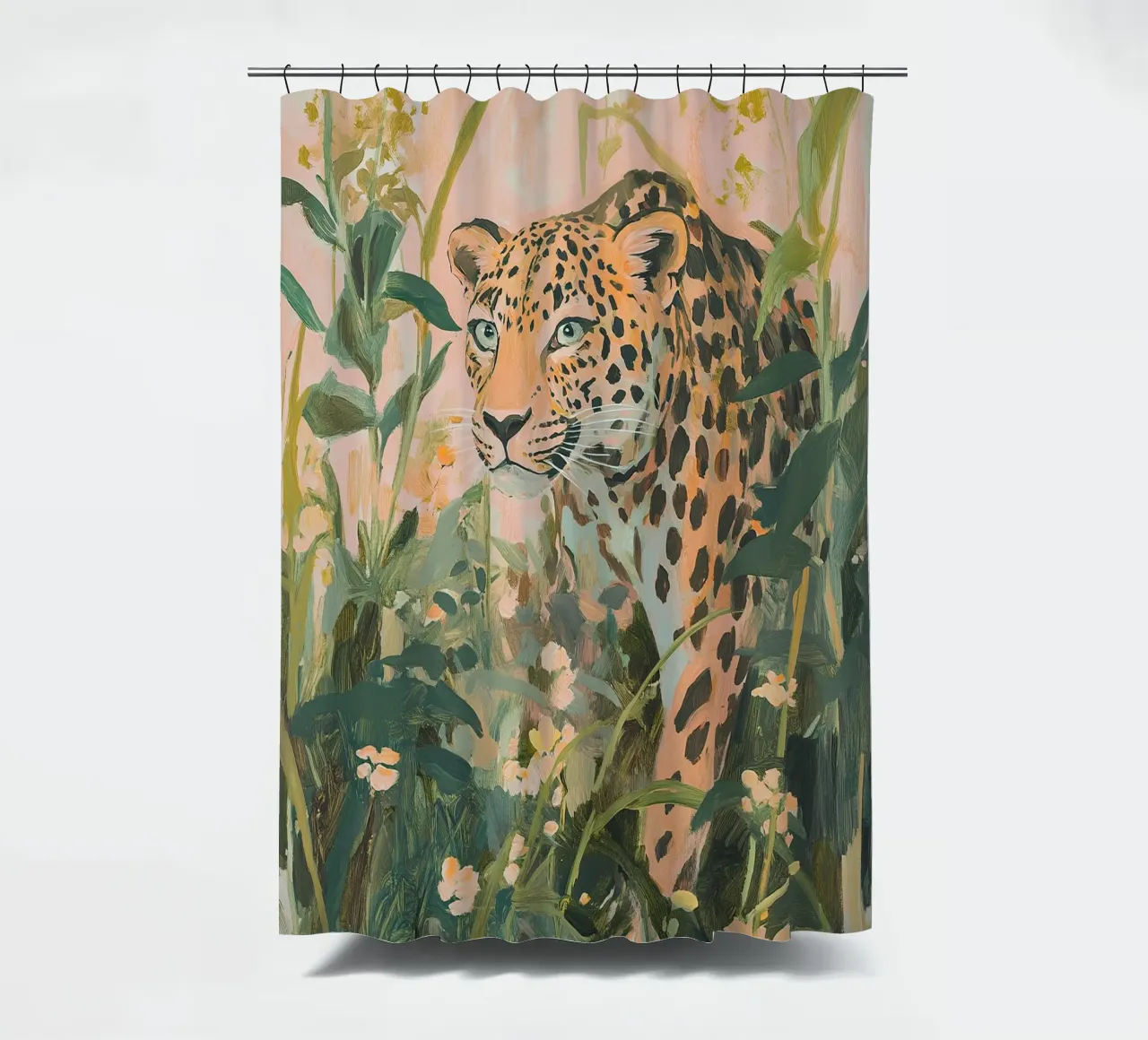 Leopard Duschvorhang von Euphoria Theresa