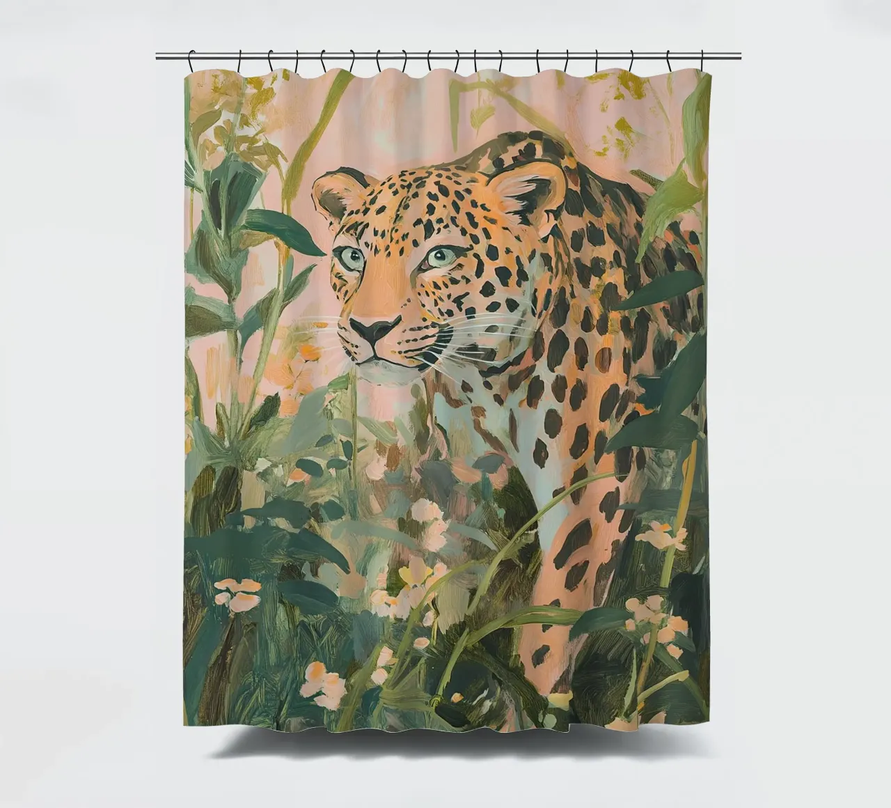 Leopard Duschvorhang von Euphoria Theresa