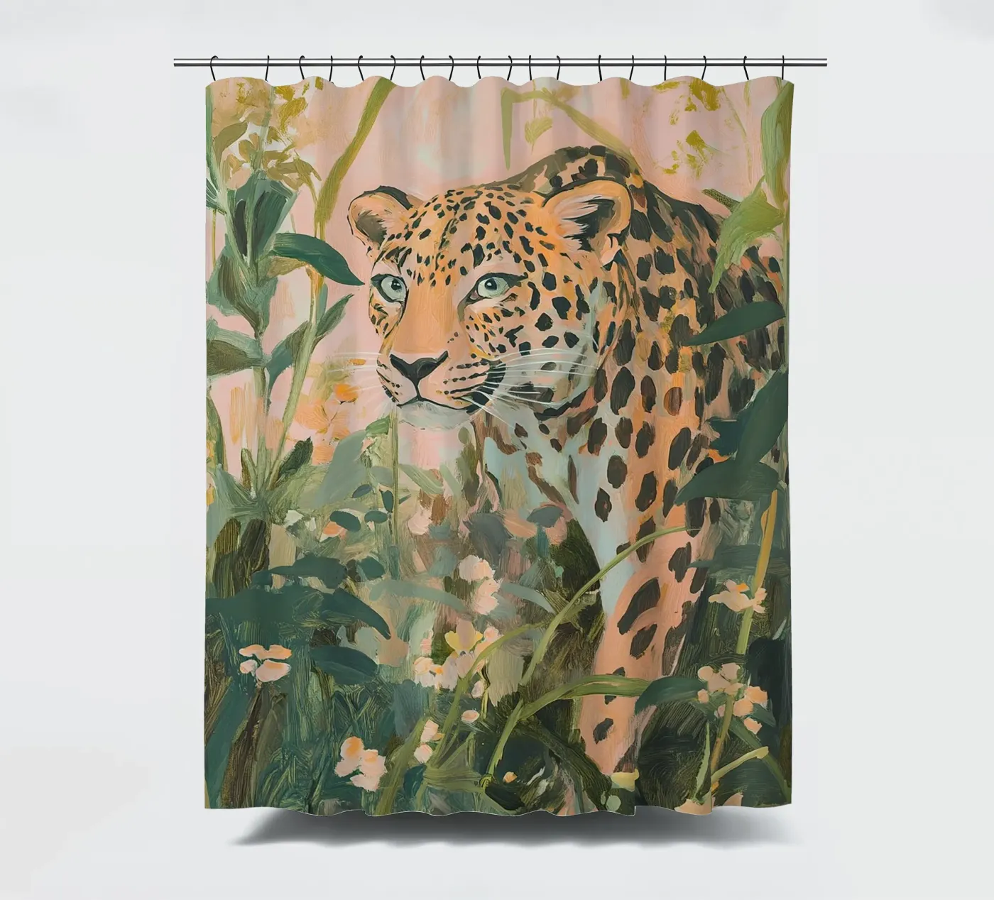 Leopard Duschvorhang von Euphoria Theresa