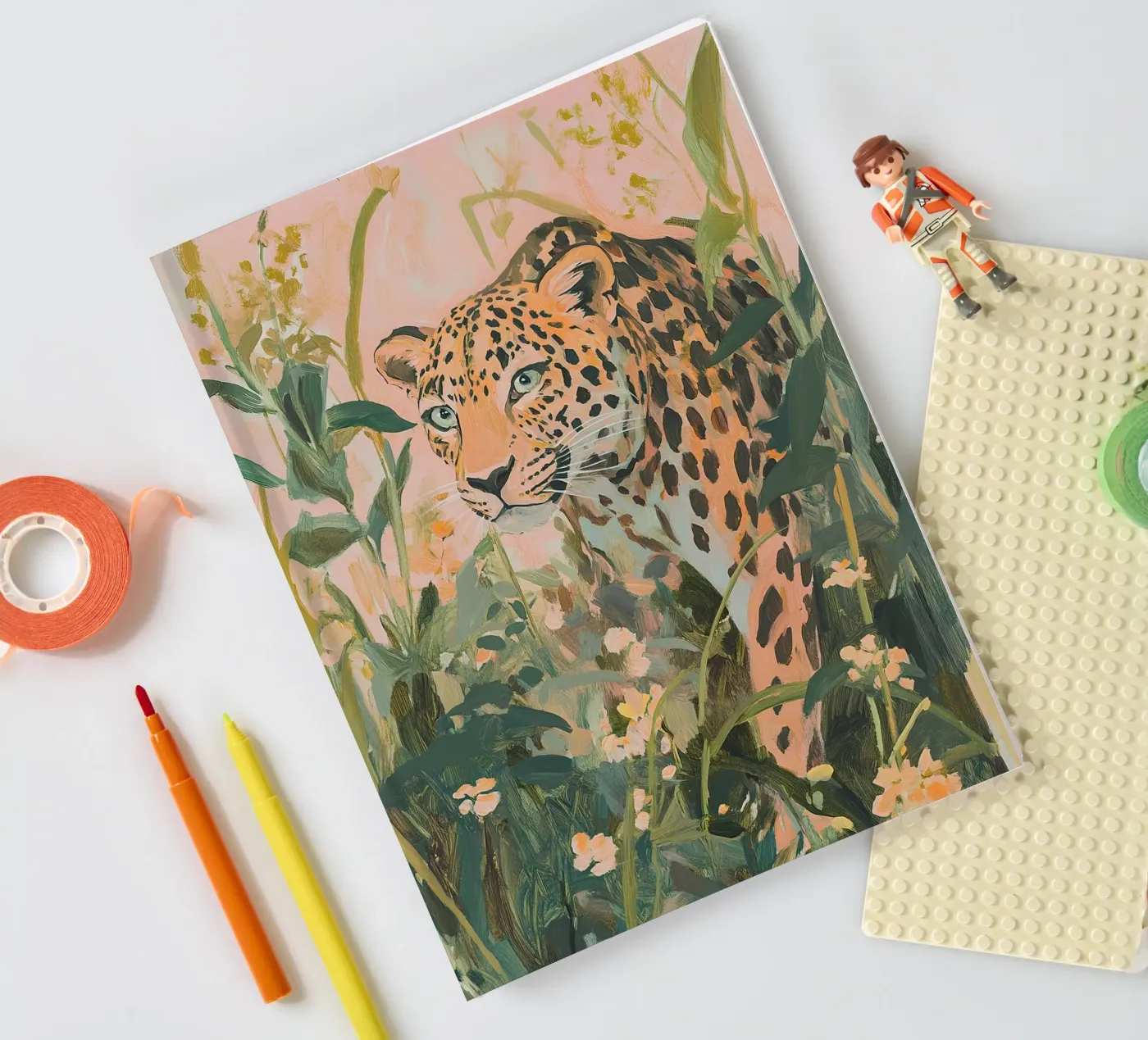 Leopard notitieboek van Euphoria Theresa