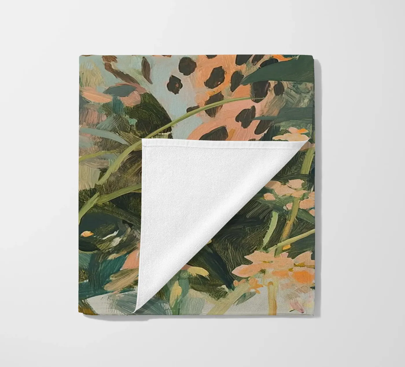 Leopard Strandtuch von Euphoria Theresa