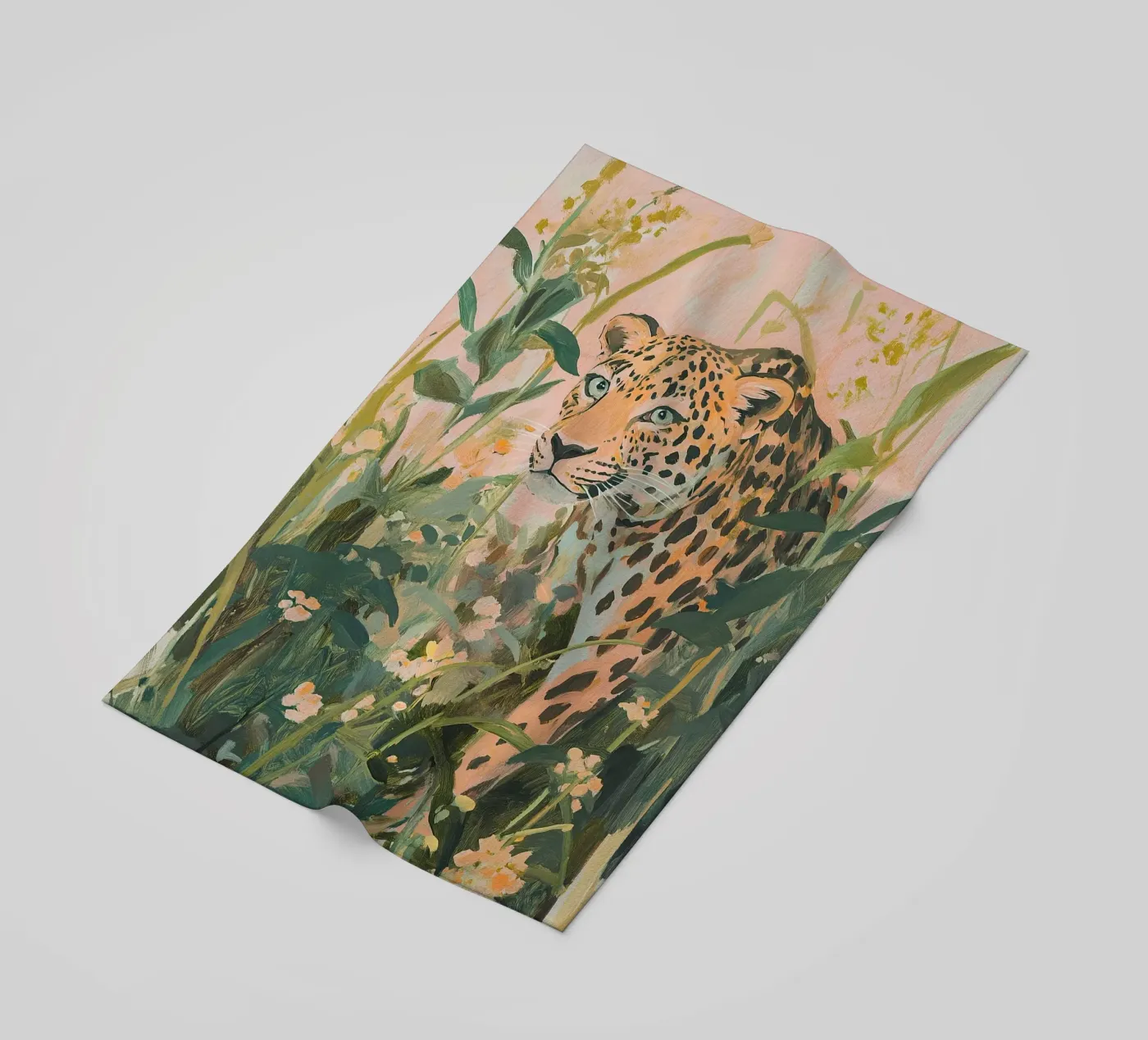 Leopard Strandtuch von Euphoria Theresa