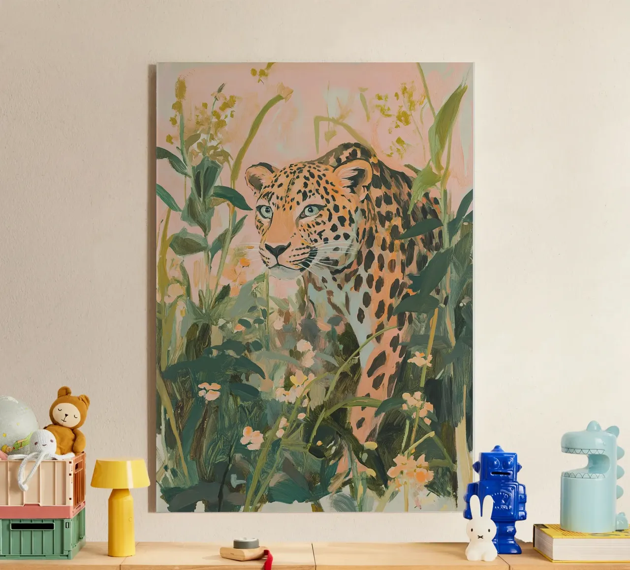 Leopardo plexiglass da Euphoria Theresa
