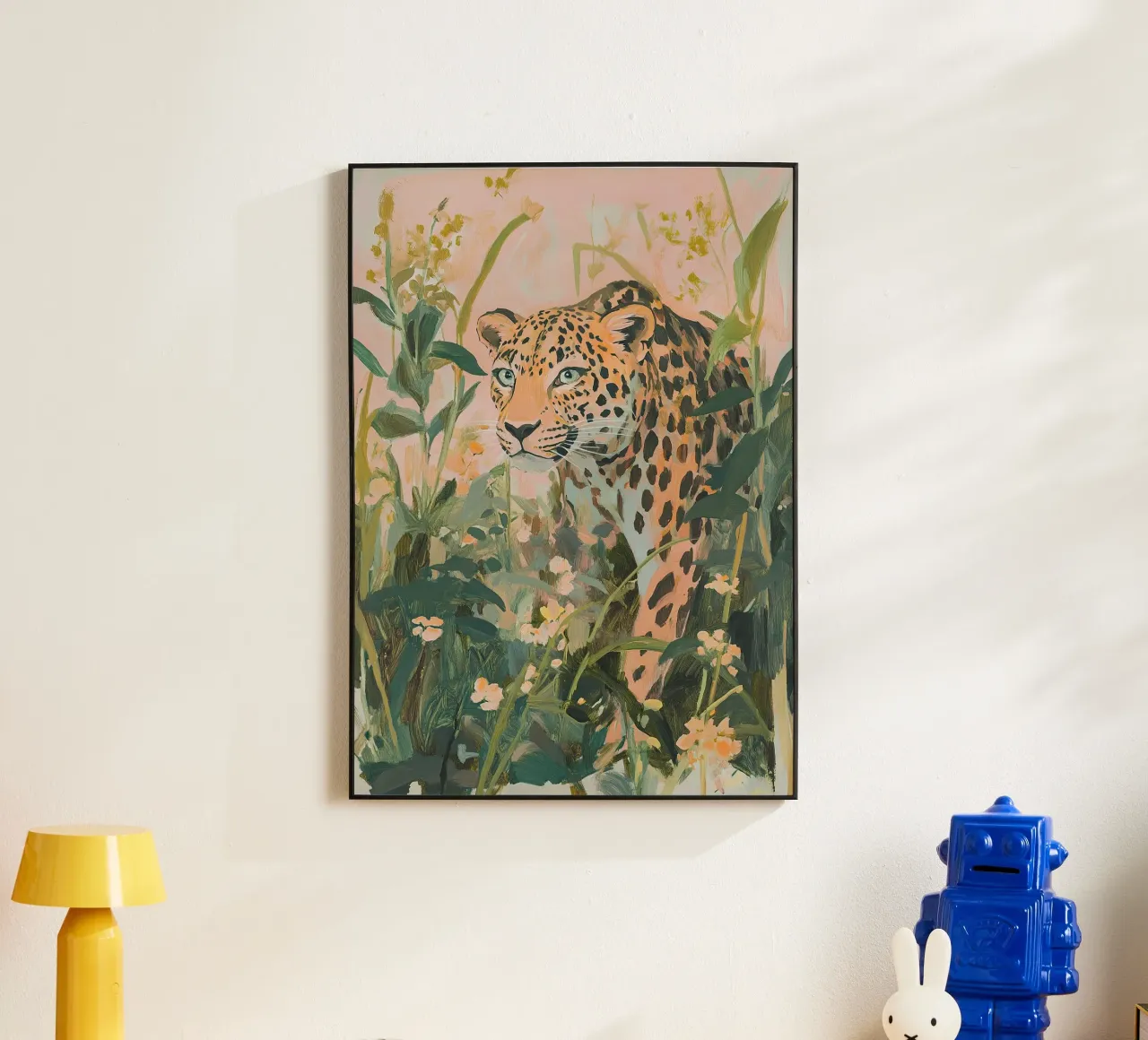 Leopard alu-dibond by Euphoria Theresa