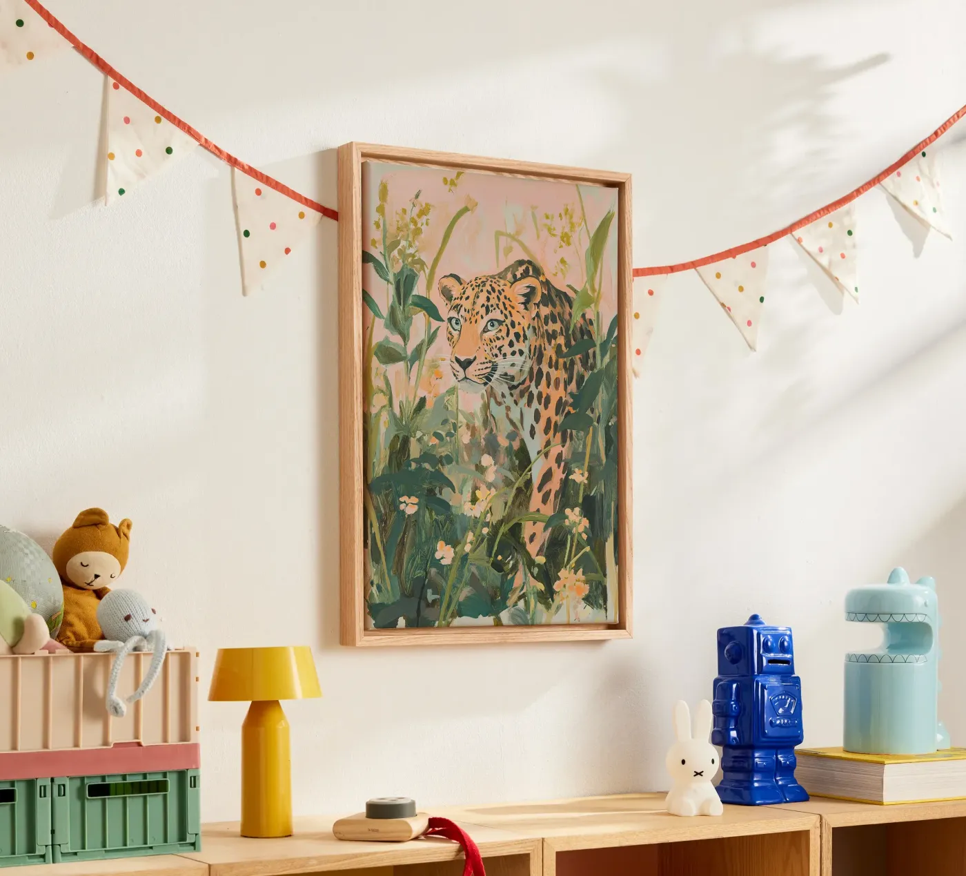 Léopard toile de Euphoria Theresa