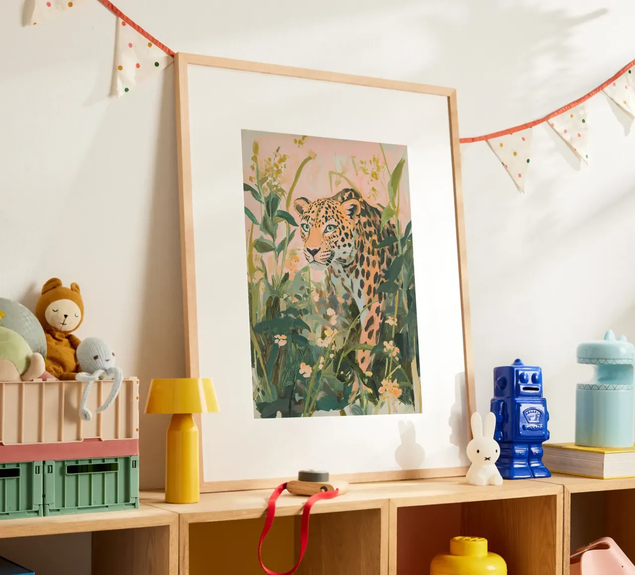 Leopard poster by Euphoria Theresa