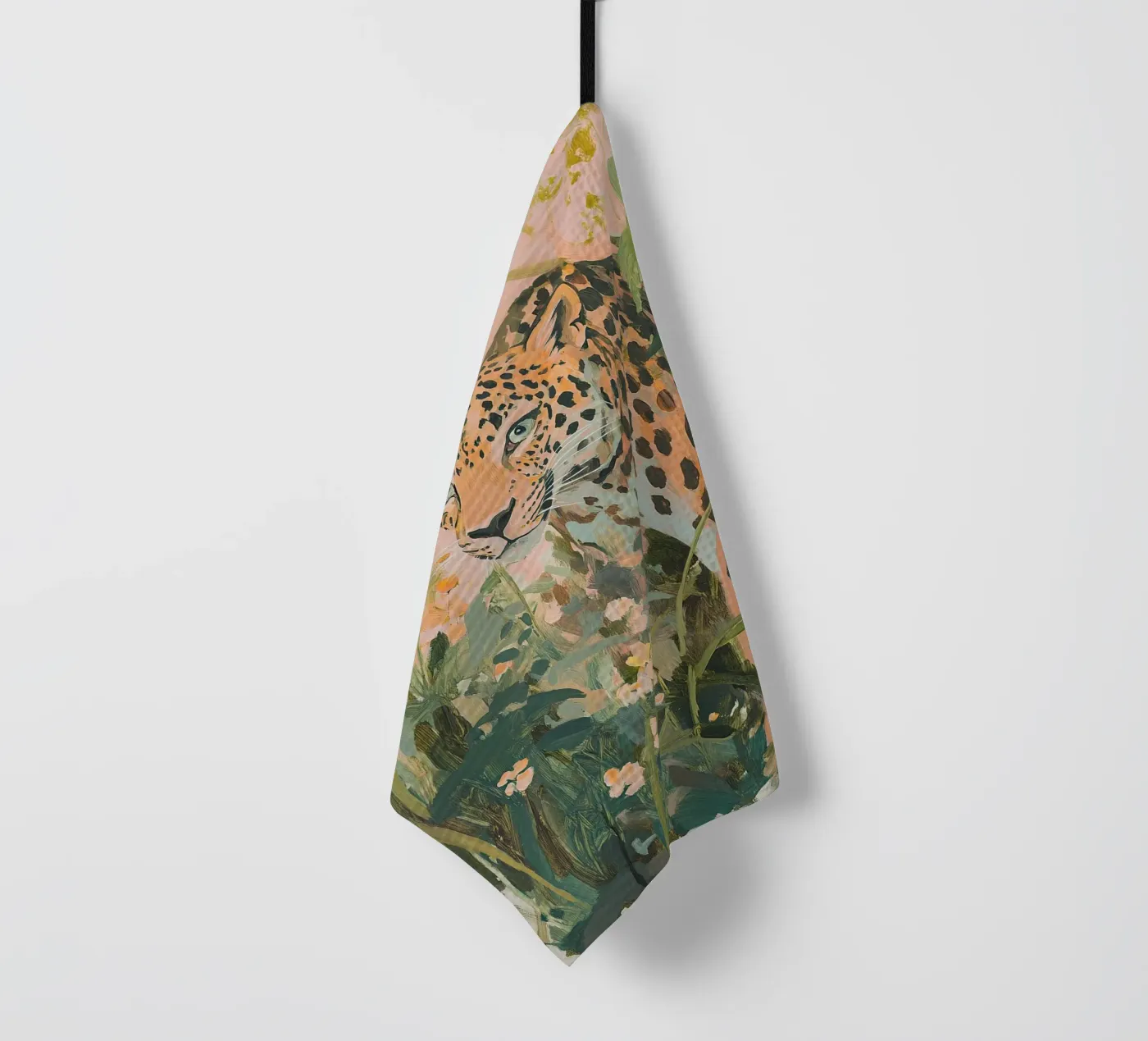 Leopard Geschirrtuch von Euphoria Theresa