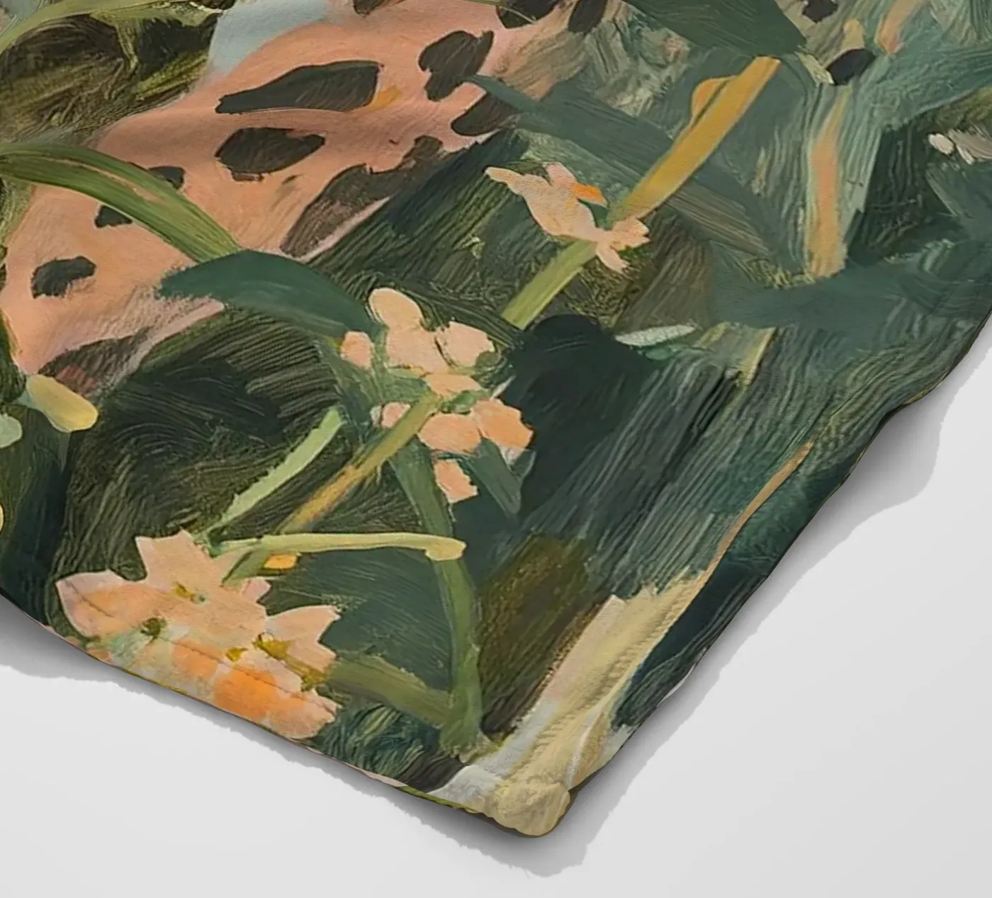 Leopard fleece blanket by Euphoria Theresa