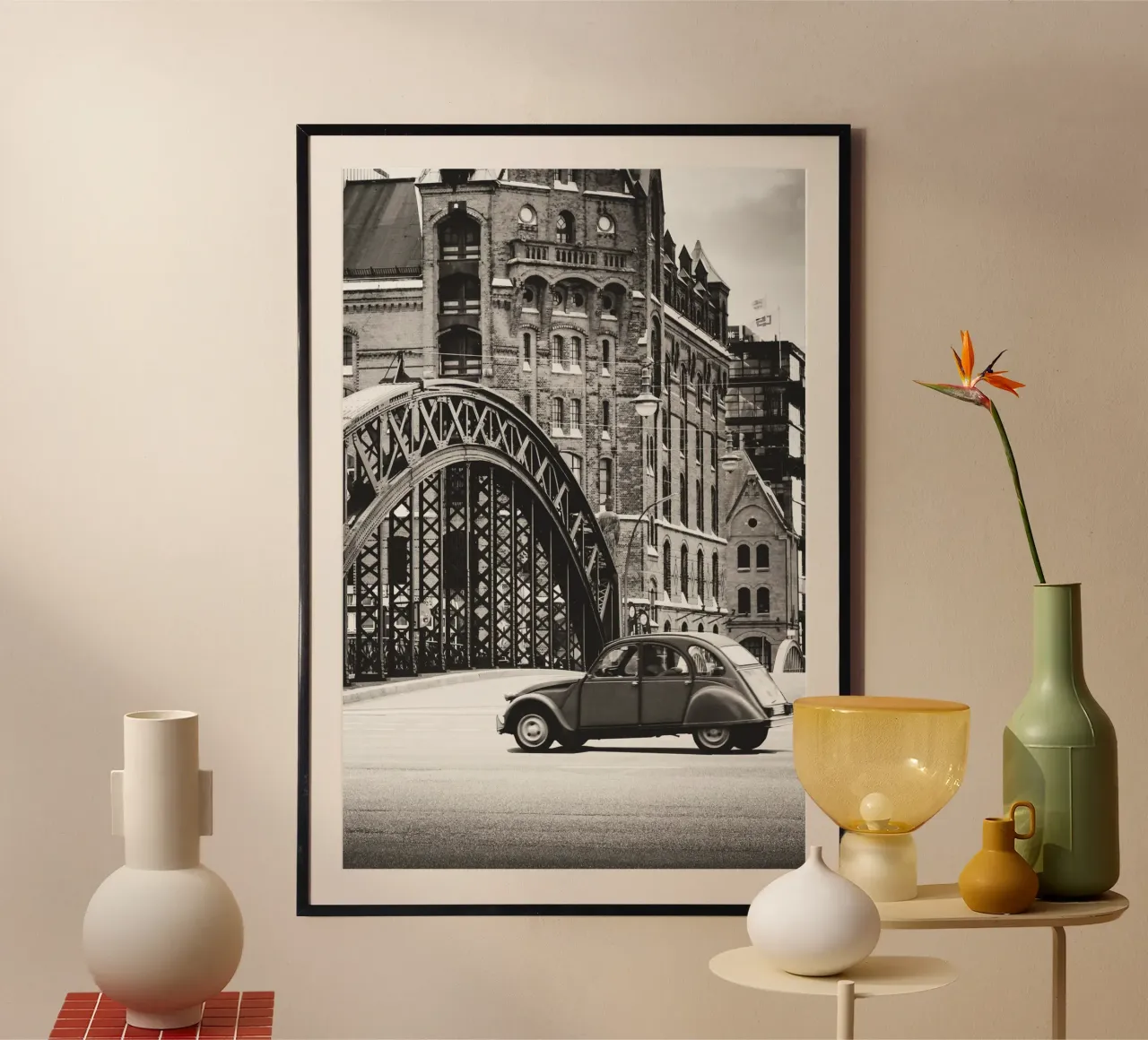 Auto d'epoca nella Speicherstadt: un'Amburgo senza tempo carta hahnemühle da Anja Hebrank Photography