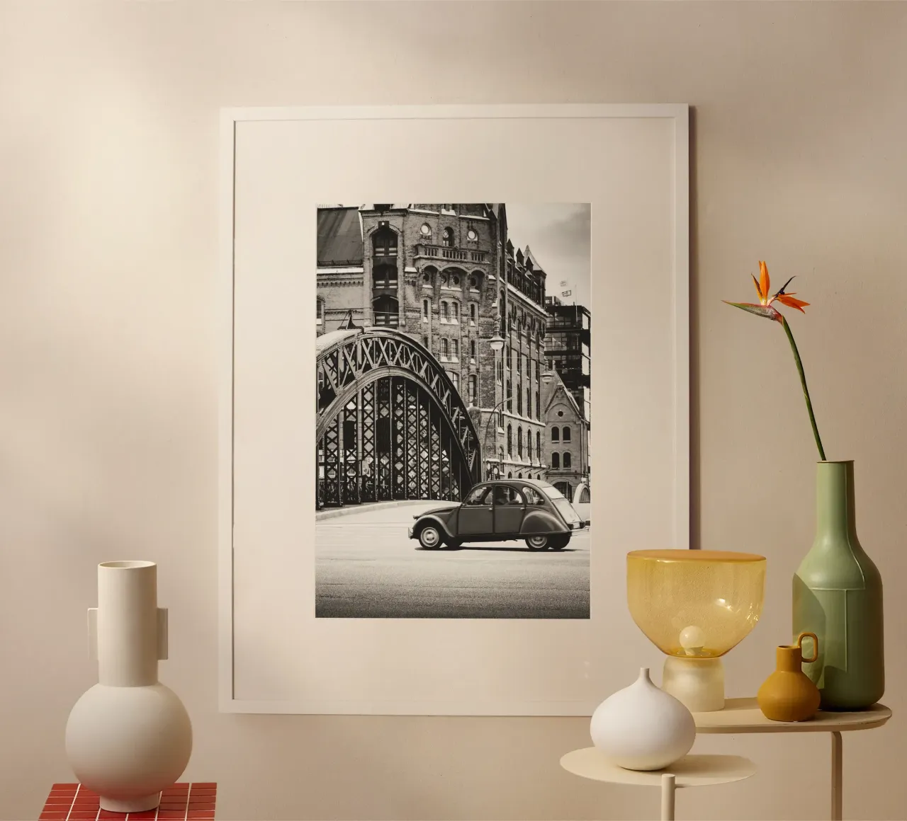 Auto d'epoca nella Speicherstadt: un'Amburgo senza tempo carta hahnemühle da Anja Hebrank Photography