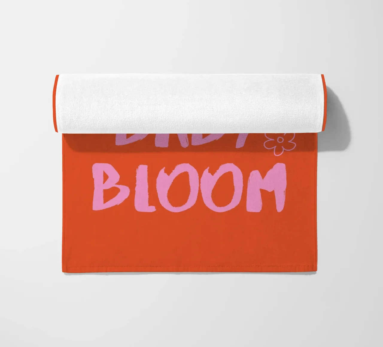 Bloom Baby Bloom beach towel by Ohkimiko