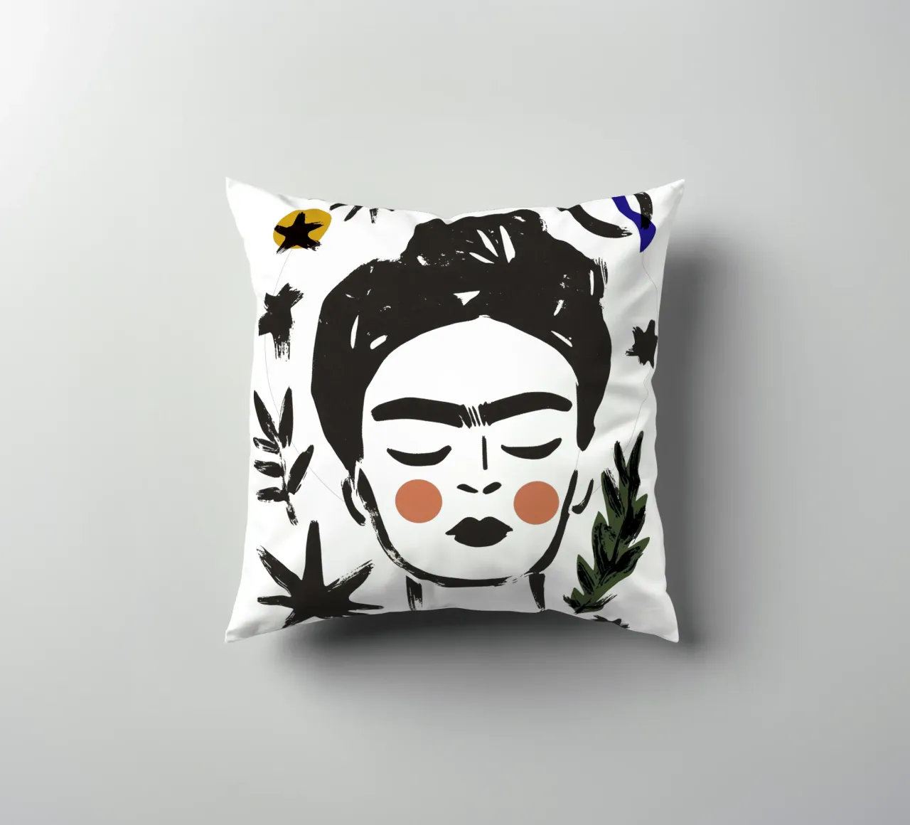 Open Mind (Without Background) cuscino da treechild