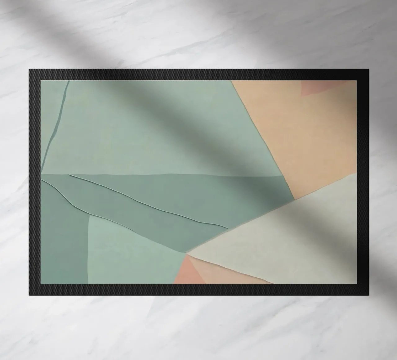 Abstract Pastel Pattern doormat by Charnwood Prints