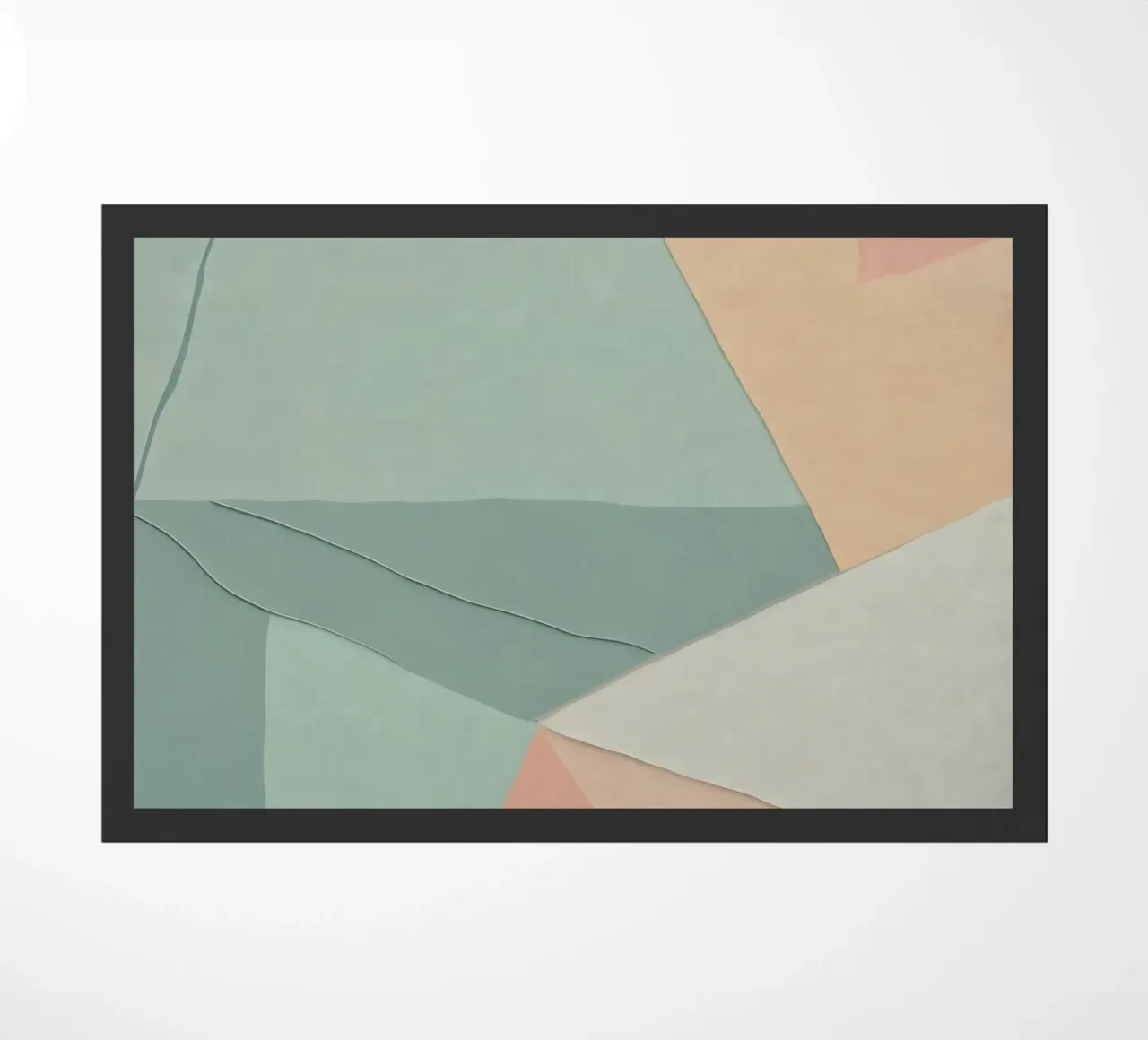Abstract Pastel Pattern doormat by Charnwood Prints