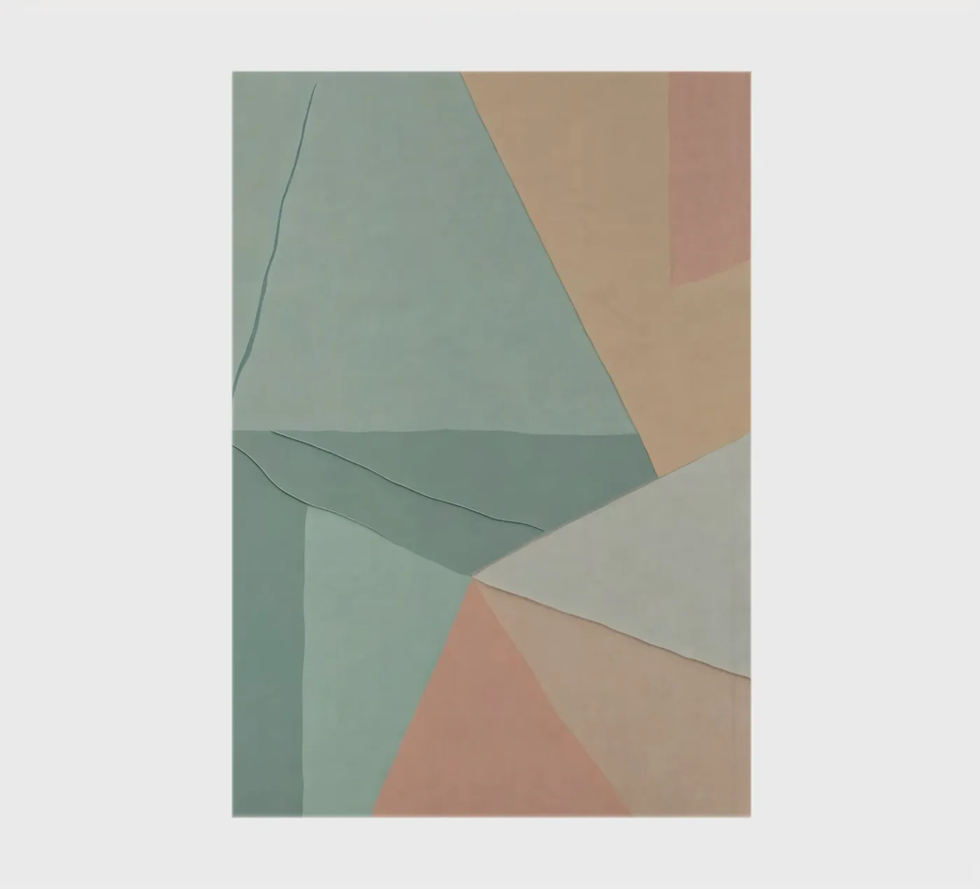 Abstract Pastel Pattern notebook by Charnwood Prints