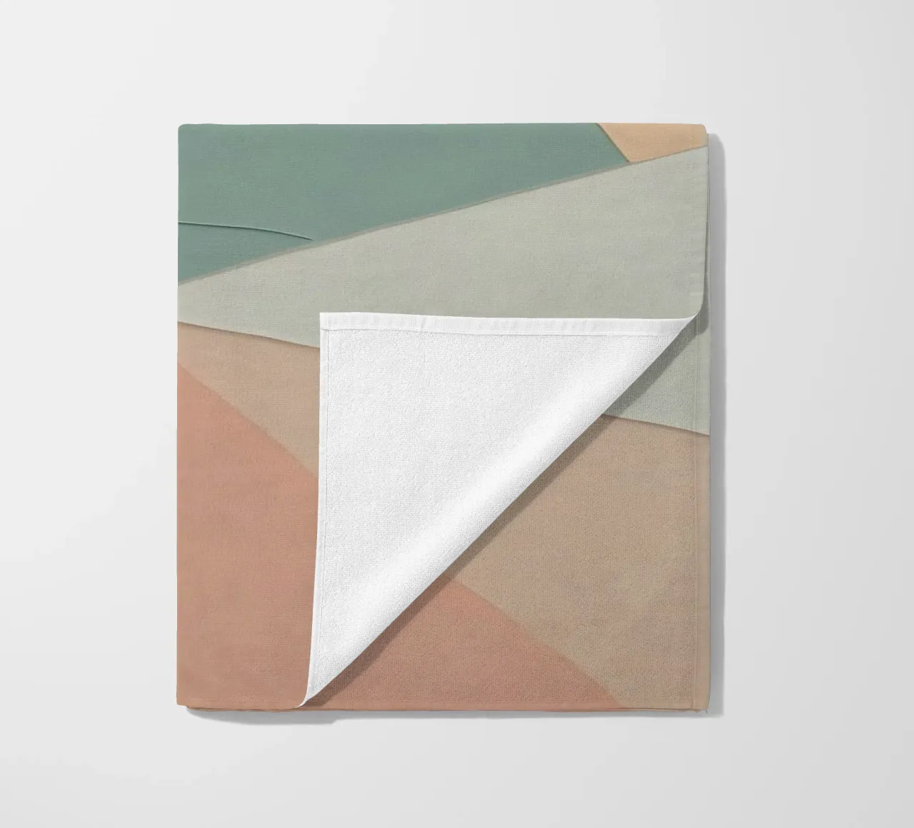 Abstract Pastel Pattern telo mare da Charnwood Prints