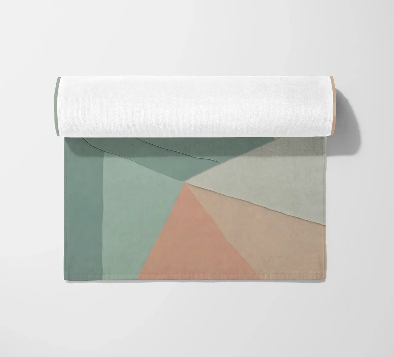 Abstract Pastel Pattern telo mare da Charnwood Prints