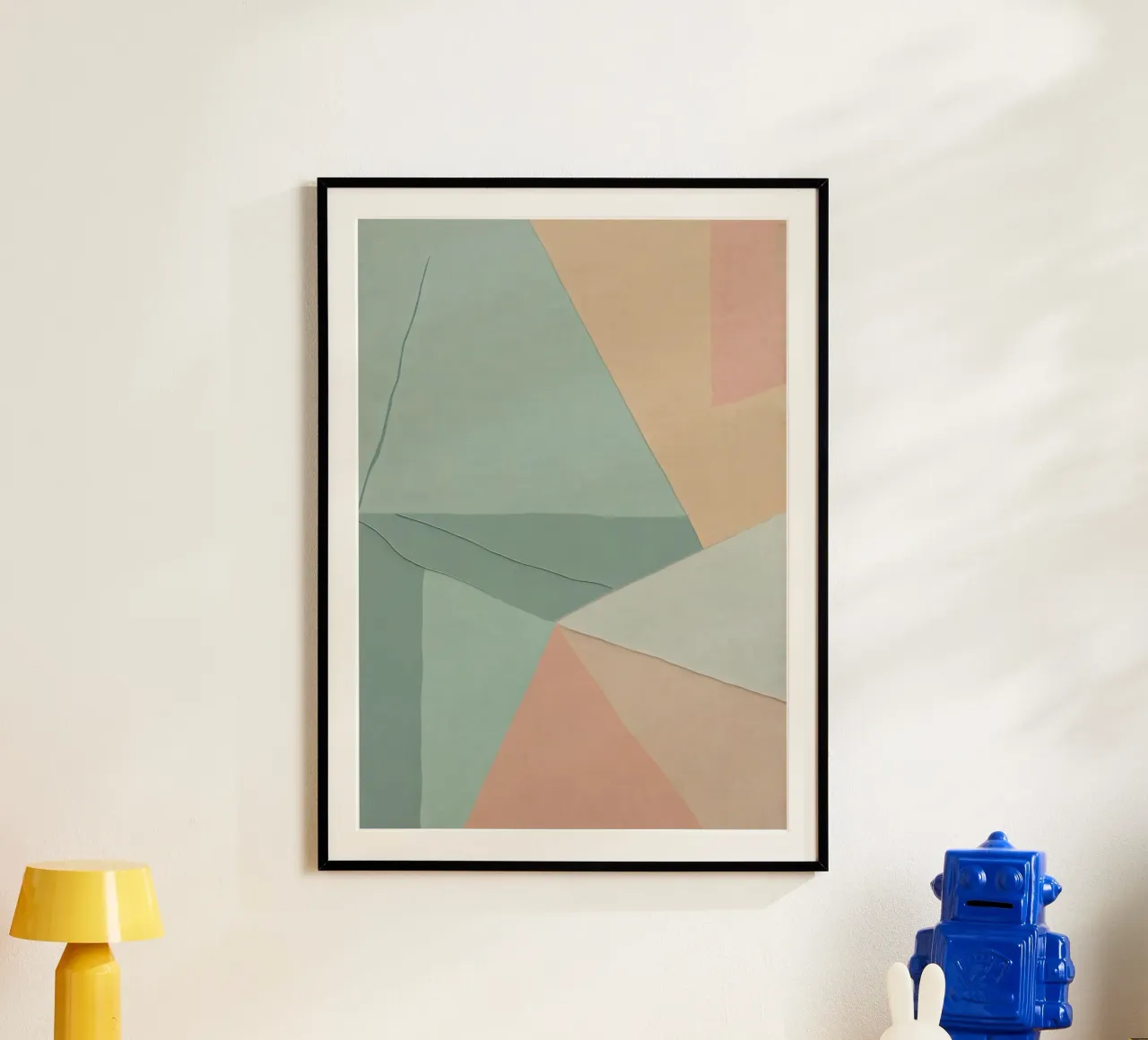 Abstract Pastel Pattern poster by Charnwood Prints