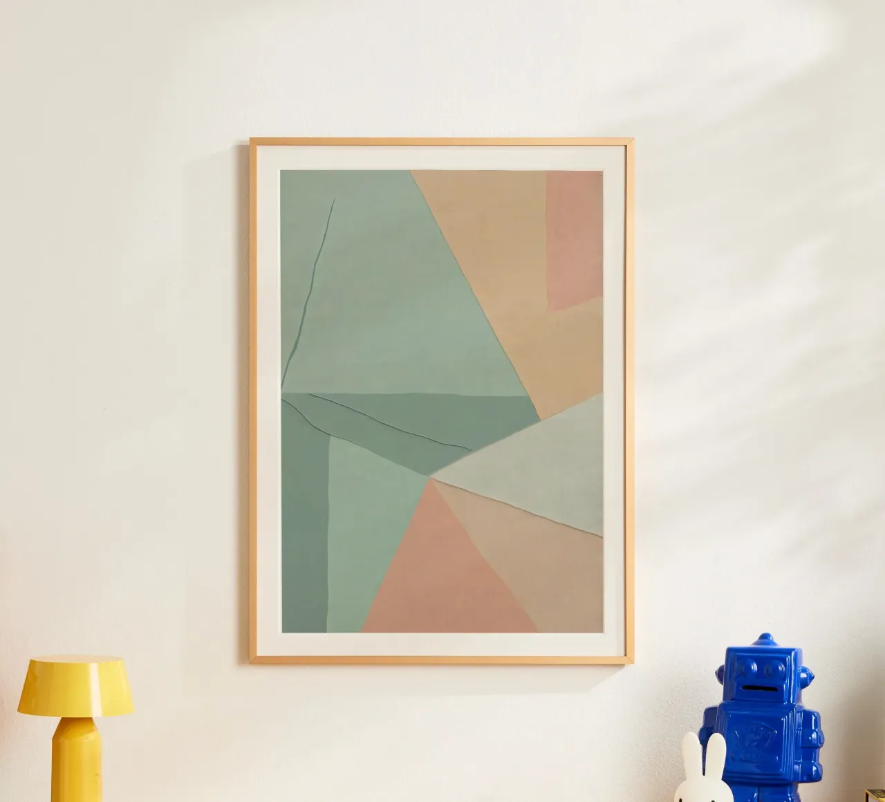Abstract Pastel Pattern poster by Charnwood Prints