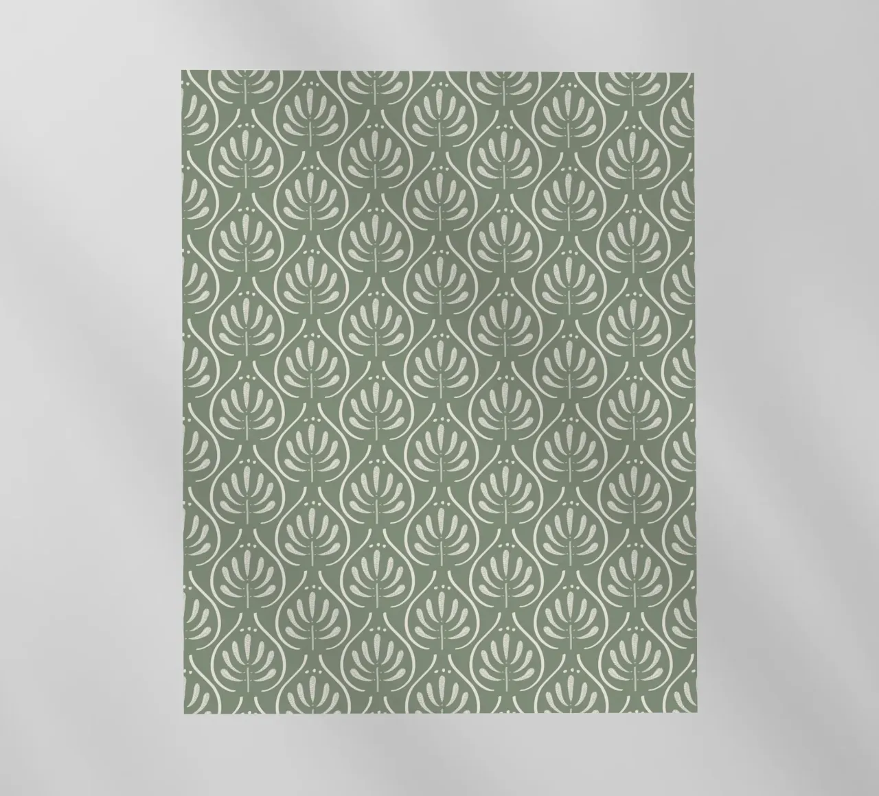 Boho Pattern Sage Green pellicola backlit da anisillustration