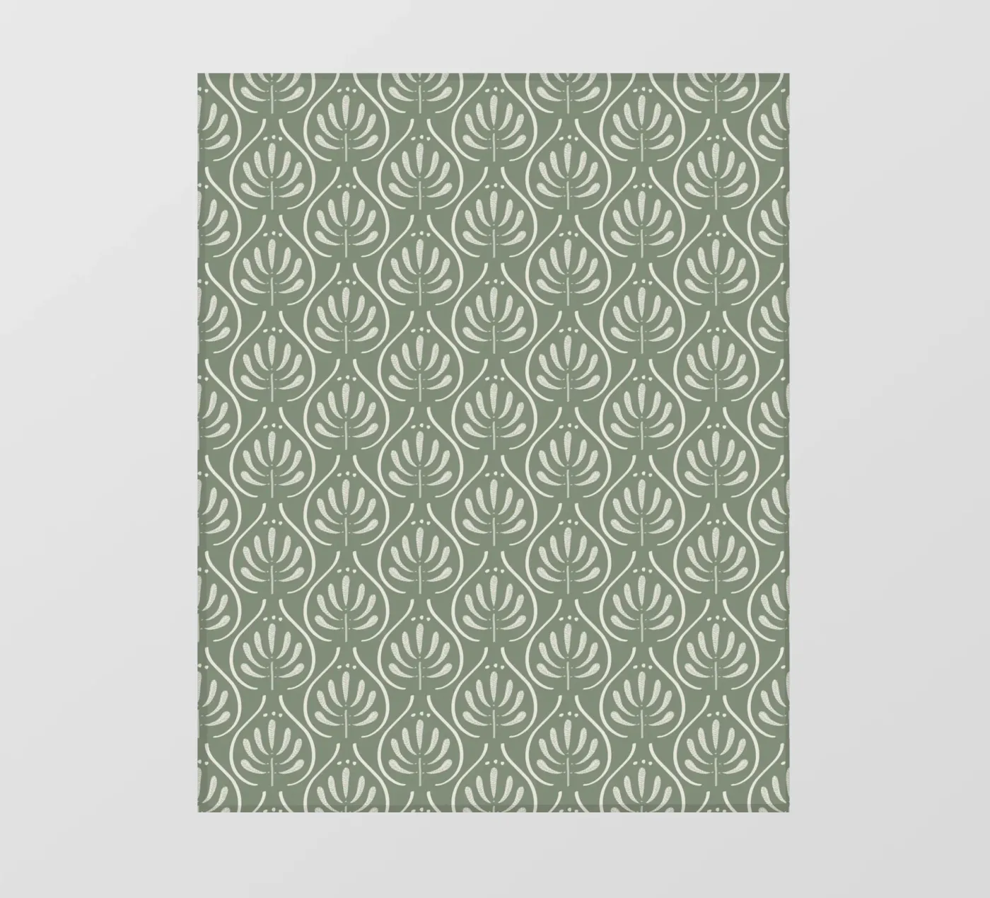 Boho Pattern Sage Green pellicola backlit da anisillustration