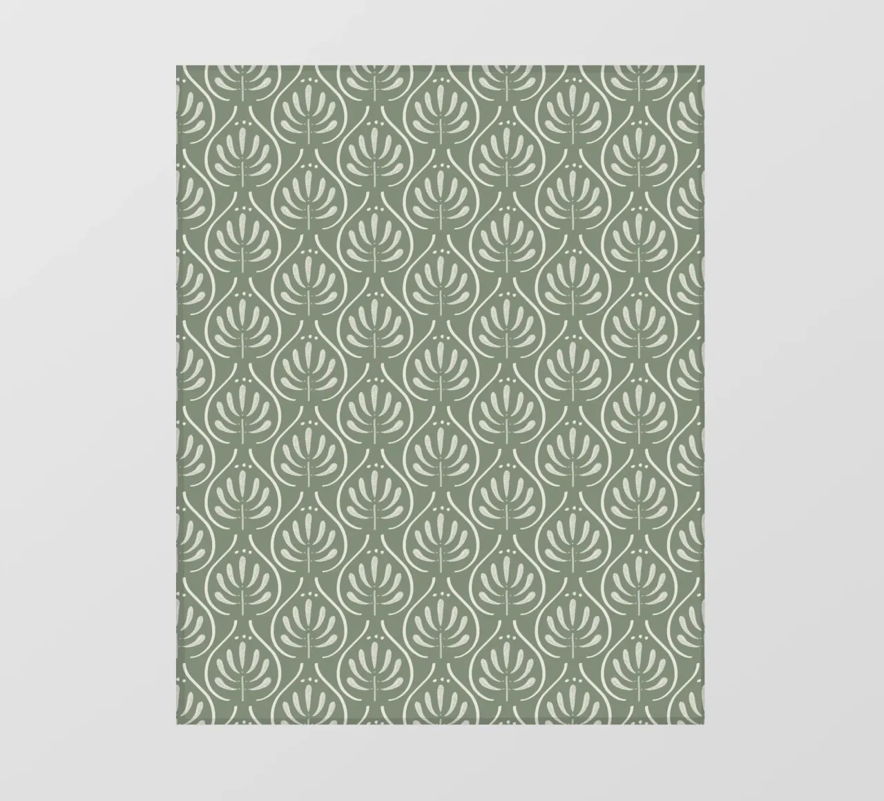 Boho Pattern Sage Green pellicola backlit da anisillustration