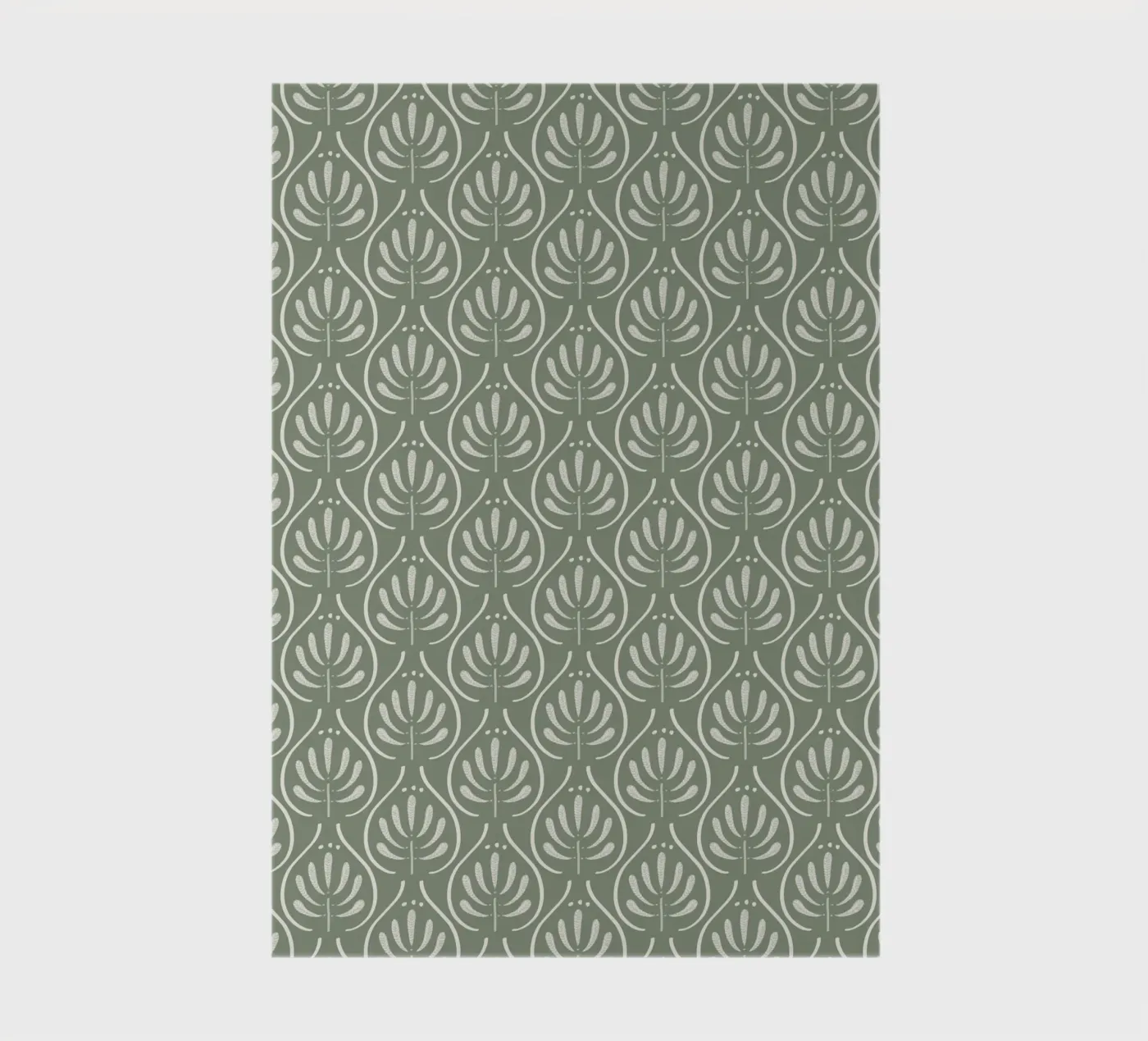 Boho Pattern Sage Green carnet de anisillustration