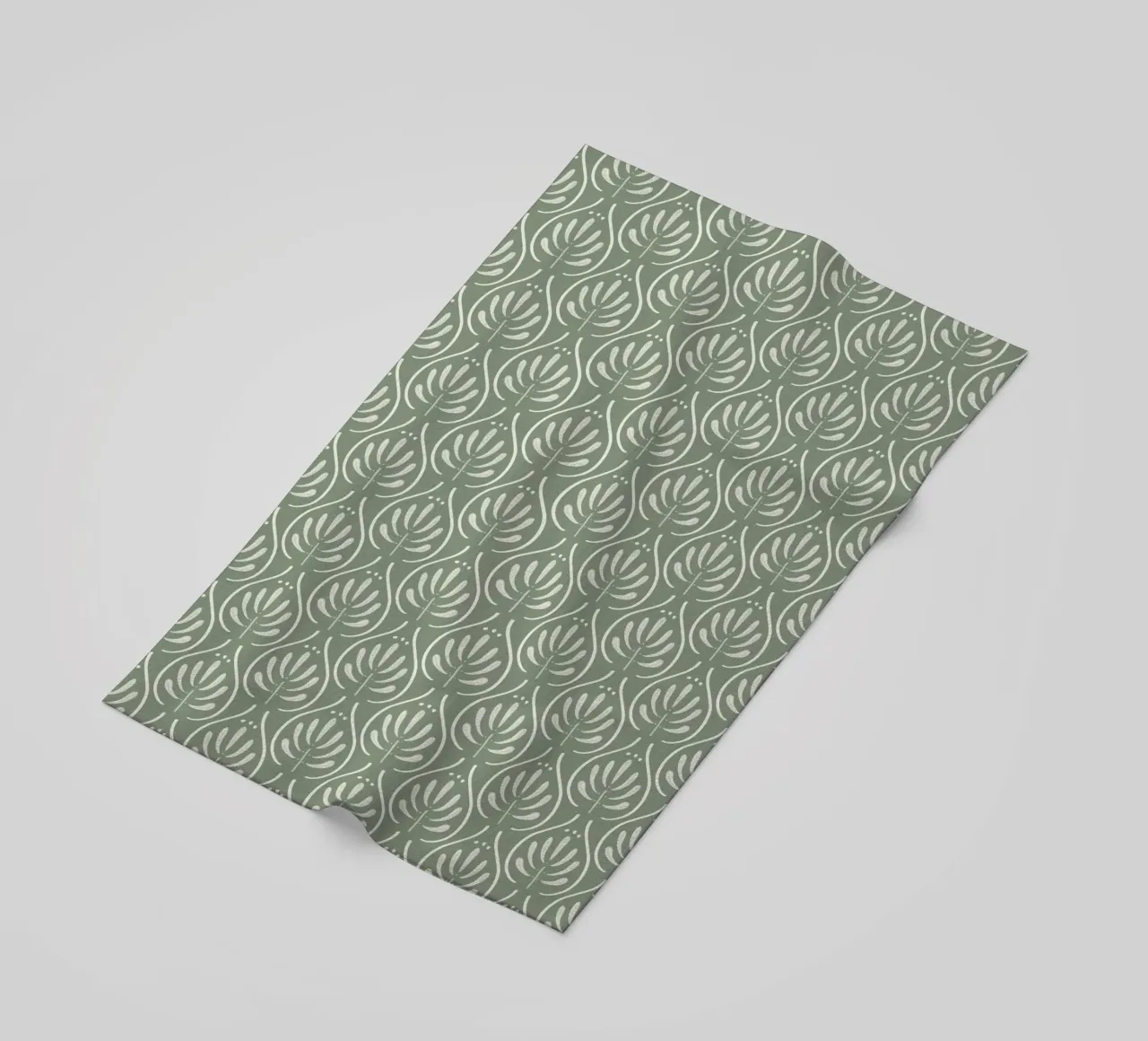 Boho Pattern Sage Green telo mare da anisillustration