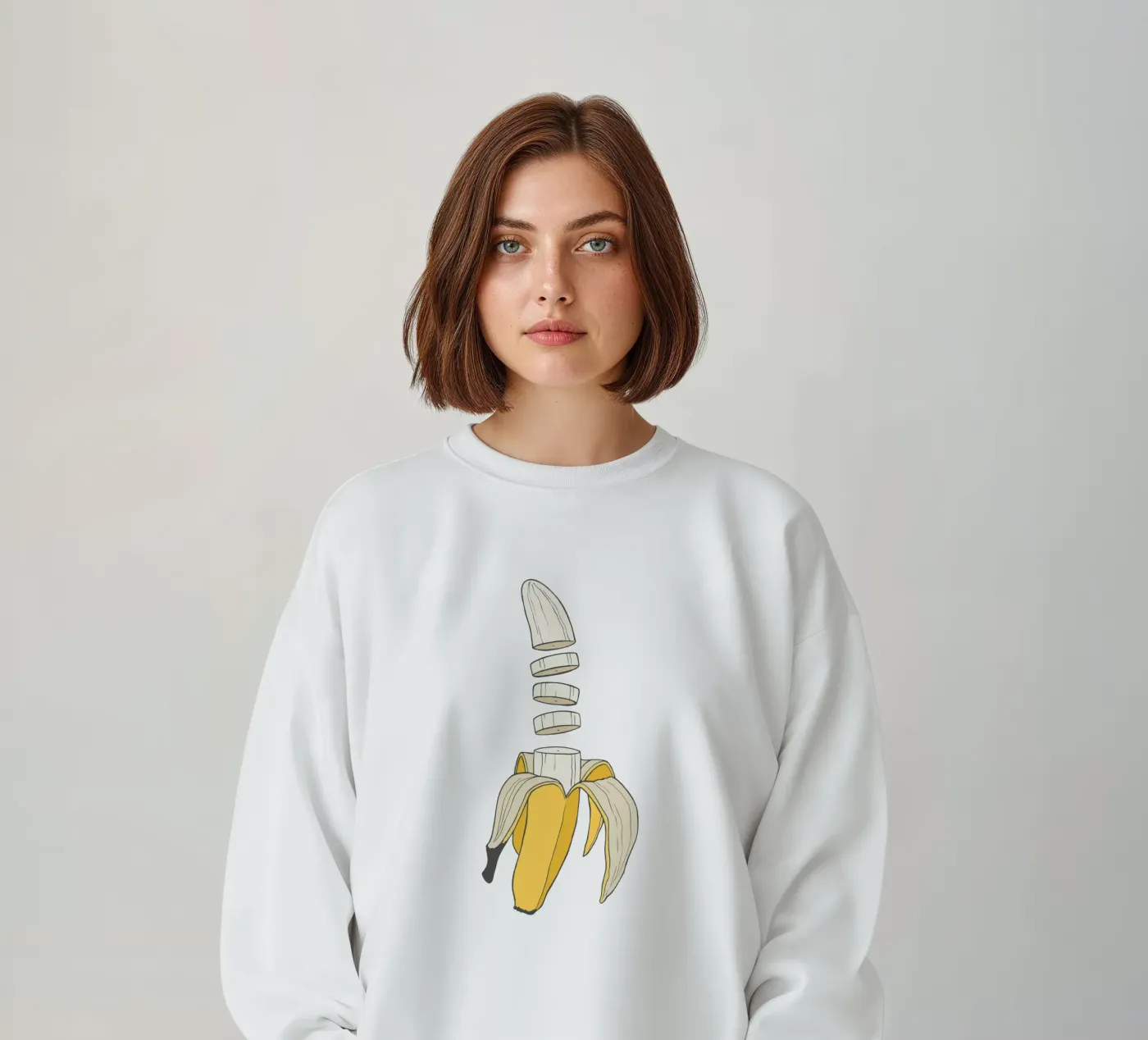 Banana Split sweat de Rob Art | Illustration