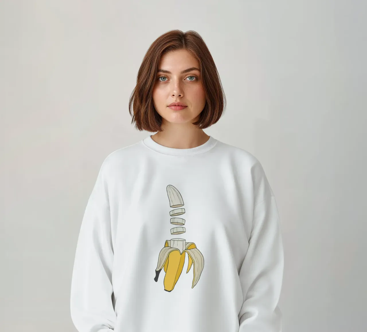 Banana Split sweat de Rob Art | Illustration