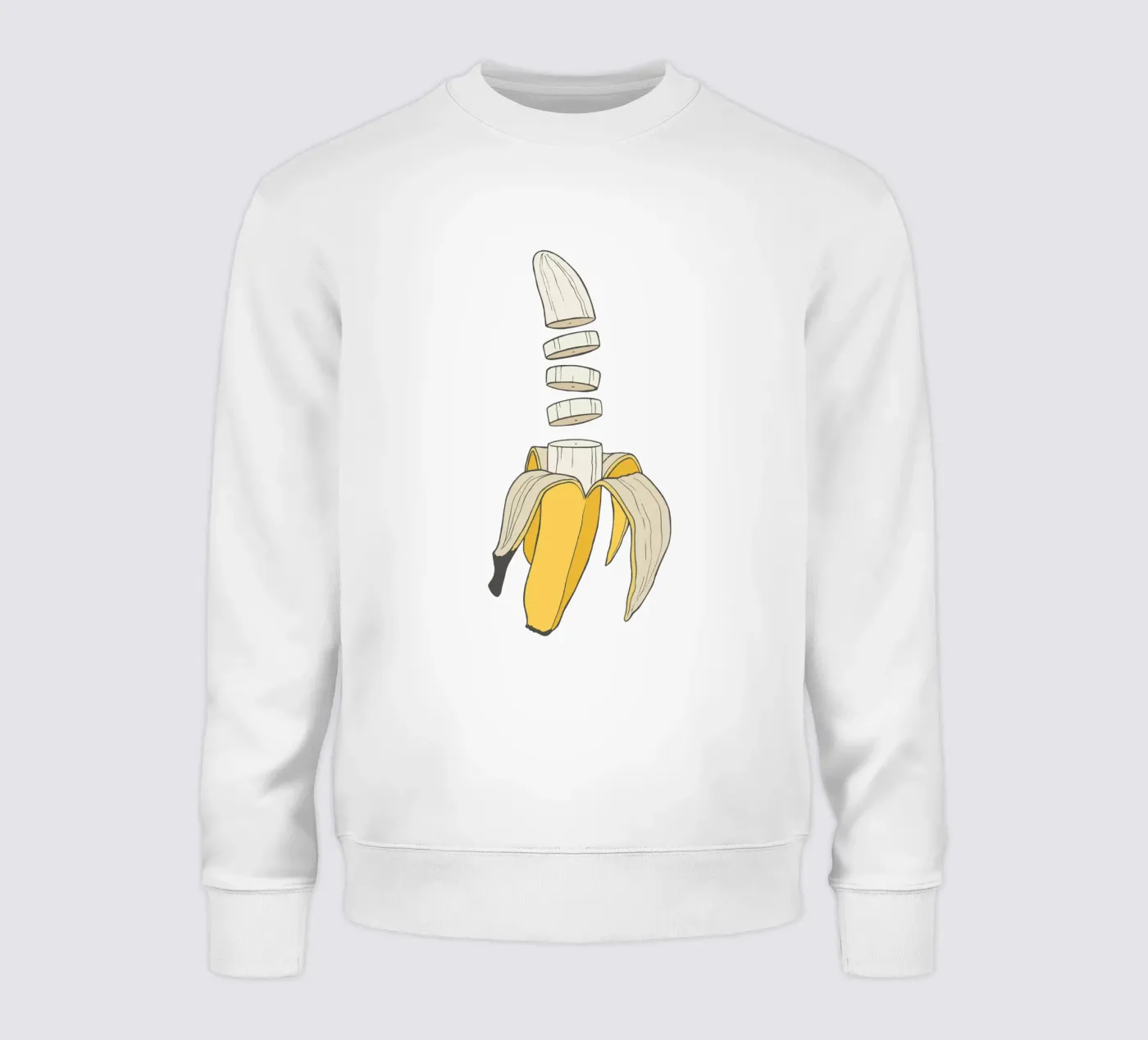 Banana Split sweat de Rob Art | Illustration