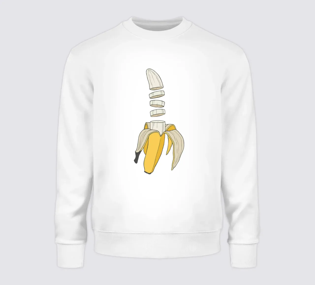 Banana Split sweat de Rob Art | Illustration