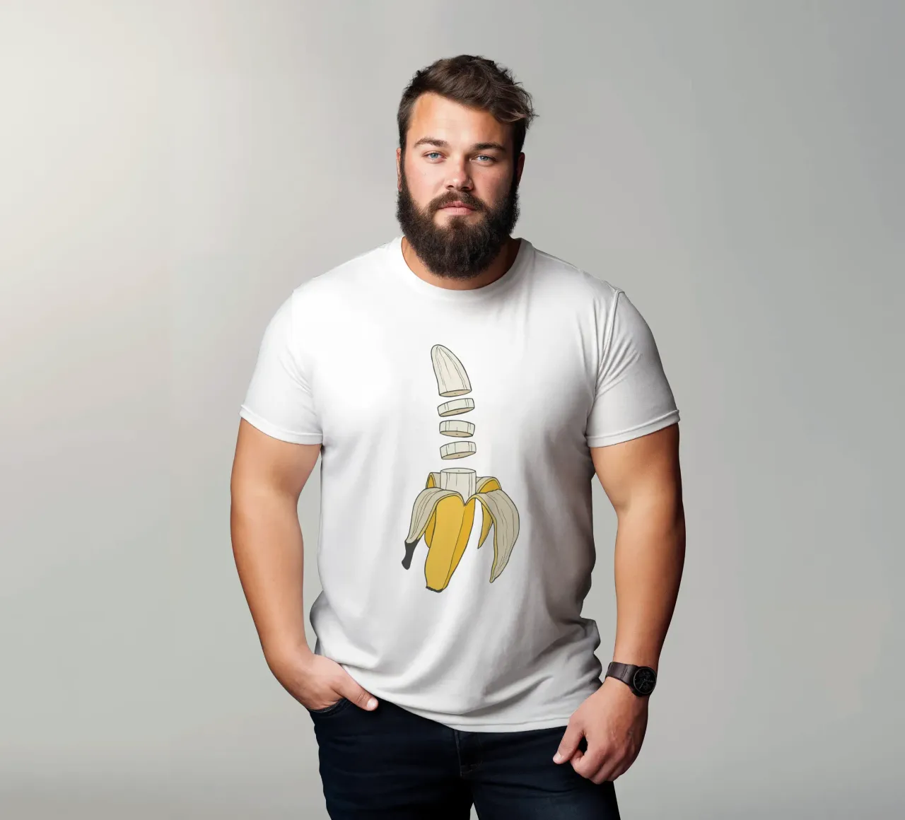 Banana Split t-shirt da Rob Art | Illustration