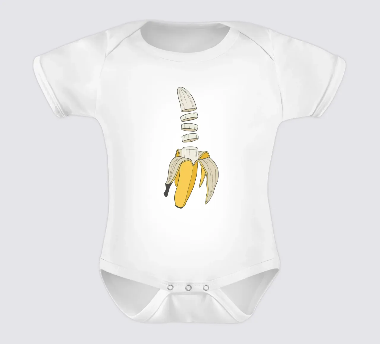 Banana Split body bébé de Rob Art | Illustration