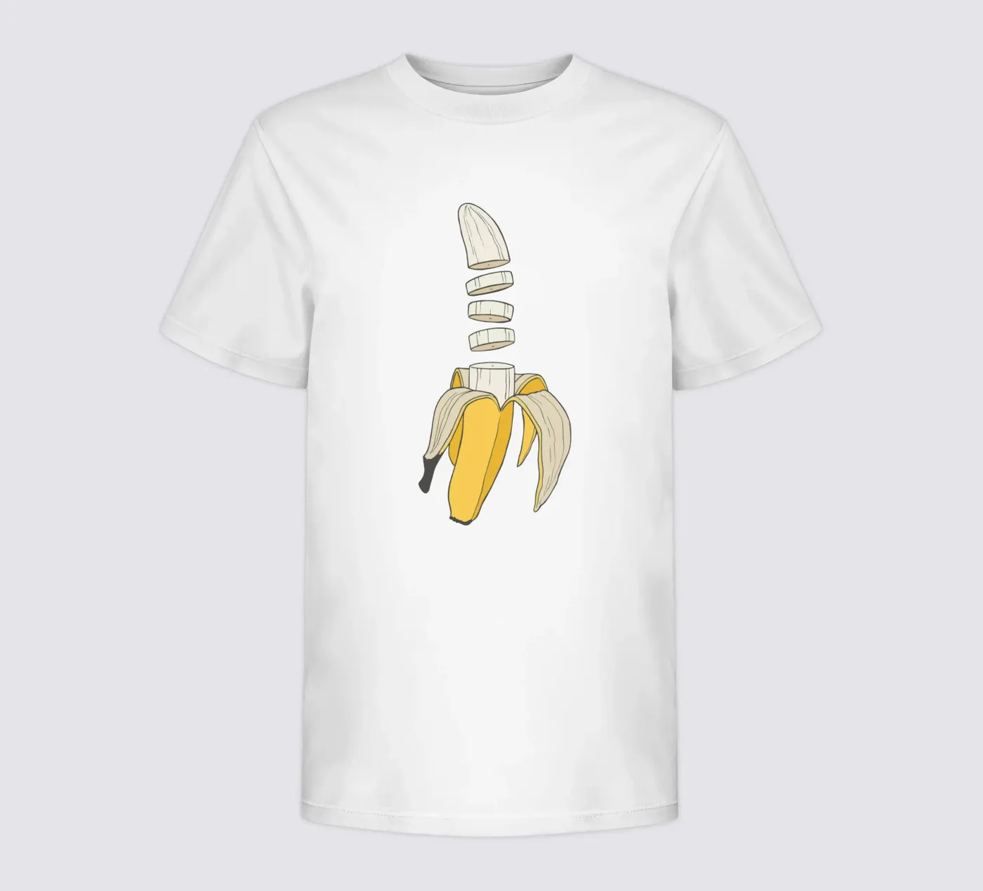 Banana Split kinder t-shirt van Rob Art | Illustration