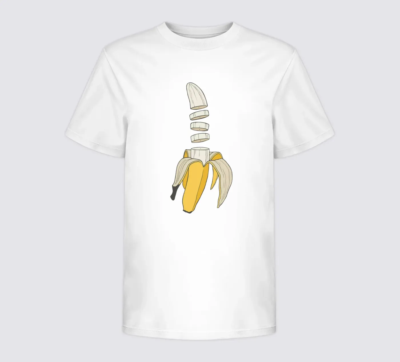 Banana Split kinder t-shirt van Rob Art | Illustration