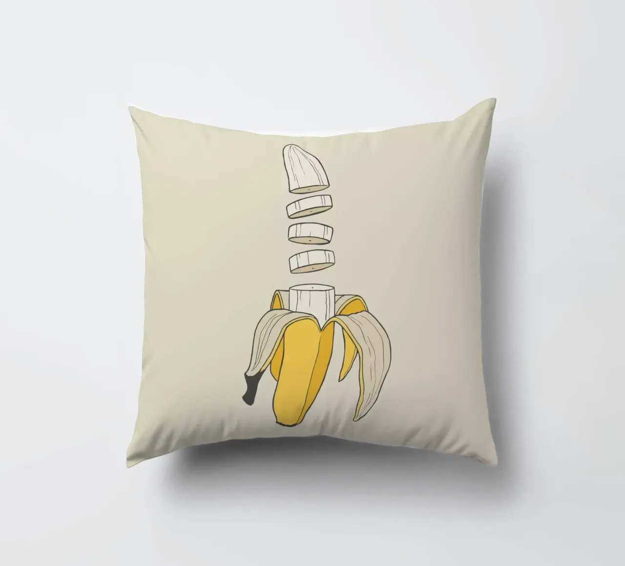 Banana Split cuscino da Rob Art | Illustration