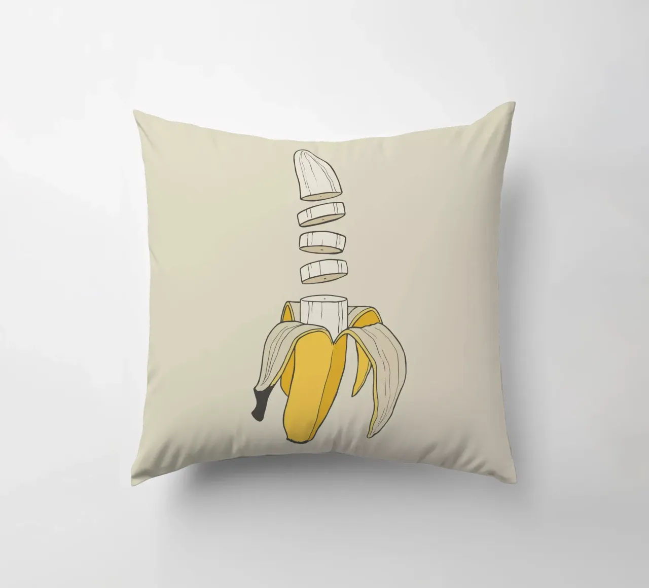 Banana Split cuscino da Rob Art | Illustration