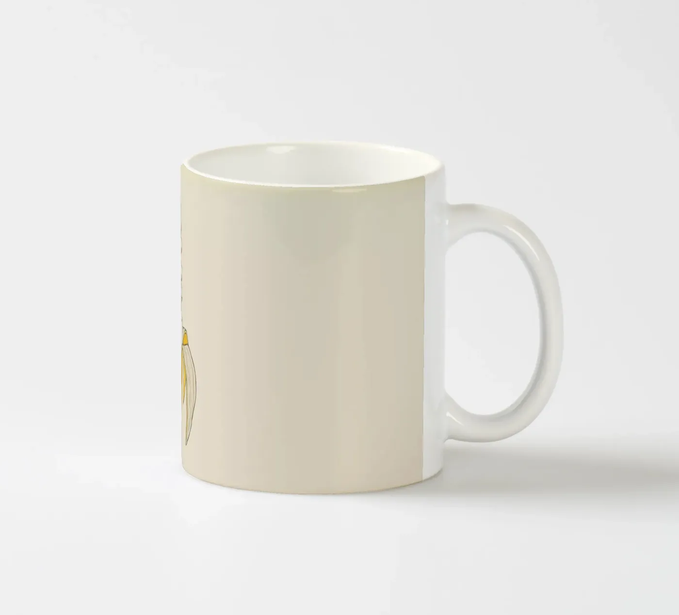 Banana Split ceramic mug by Rob Art | Illustration