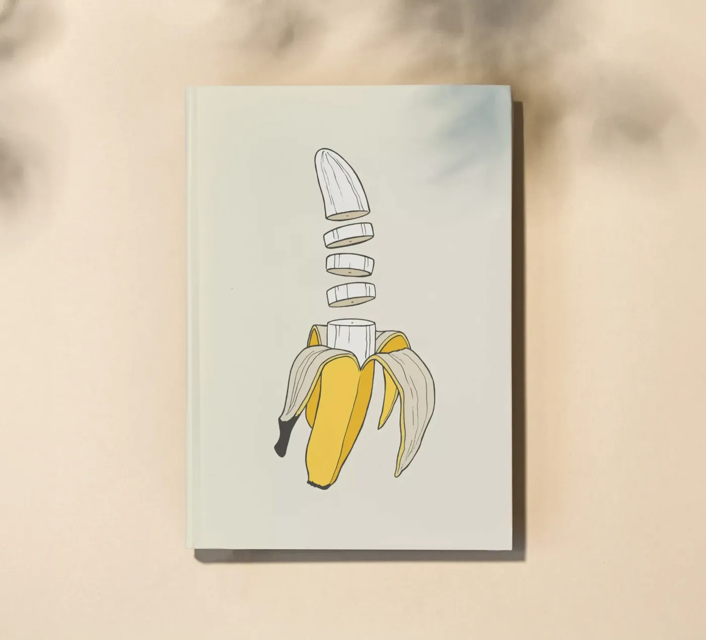 Banana Split notebook by Rob Art | Illustration