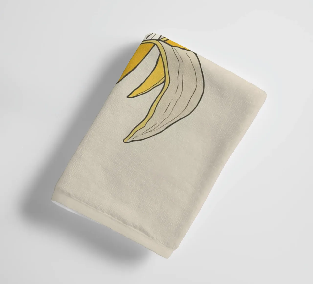Banana Split badhanddoek van Rob Art | Illustration