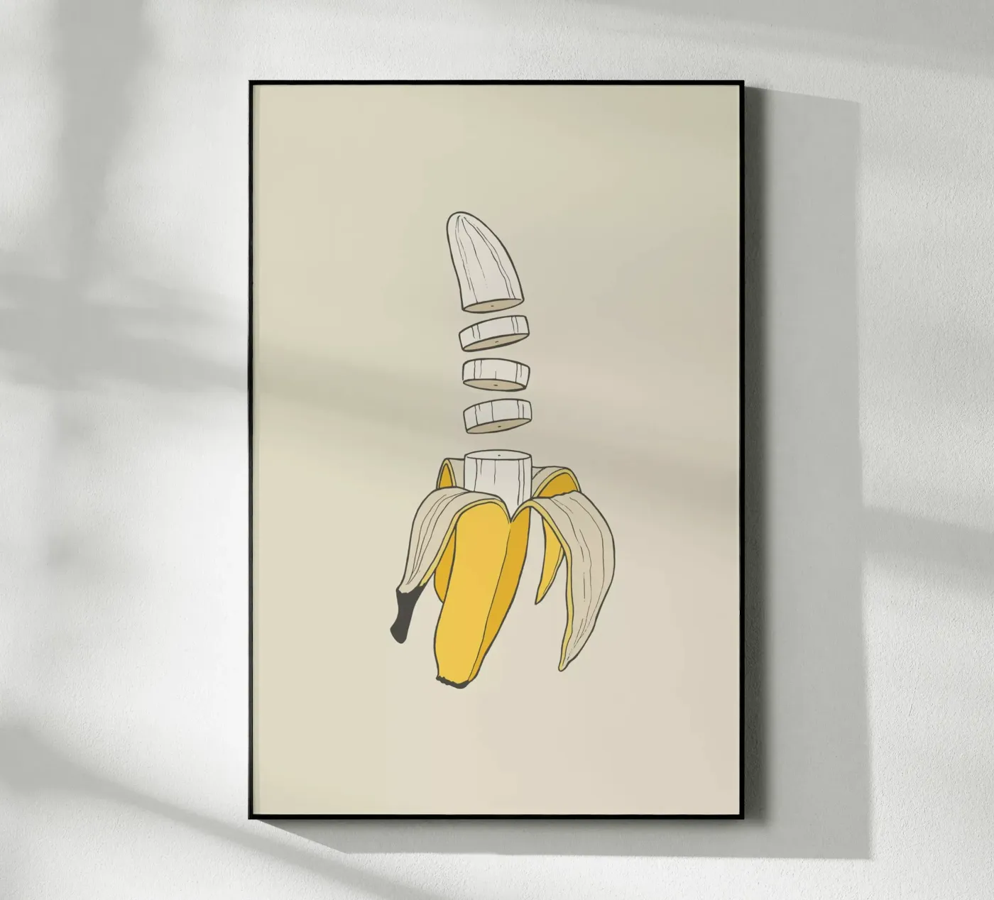 Banana Split acryl van Rob Art | Illustration