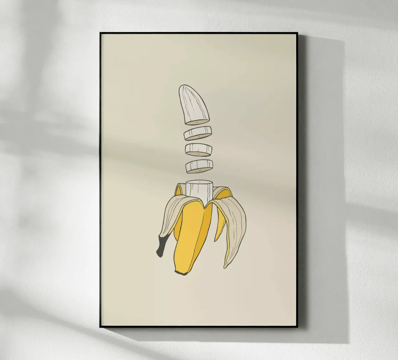 Banana Split plexiglass da Rob Art | Illustration