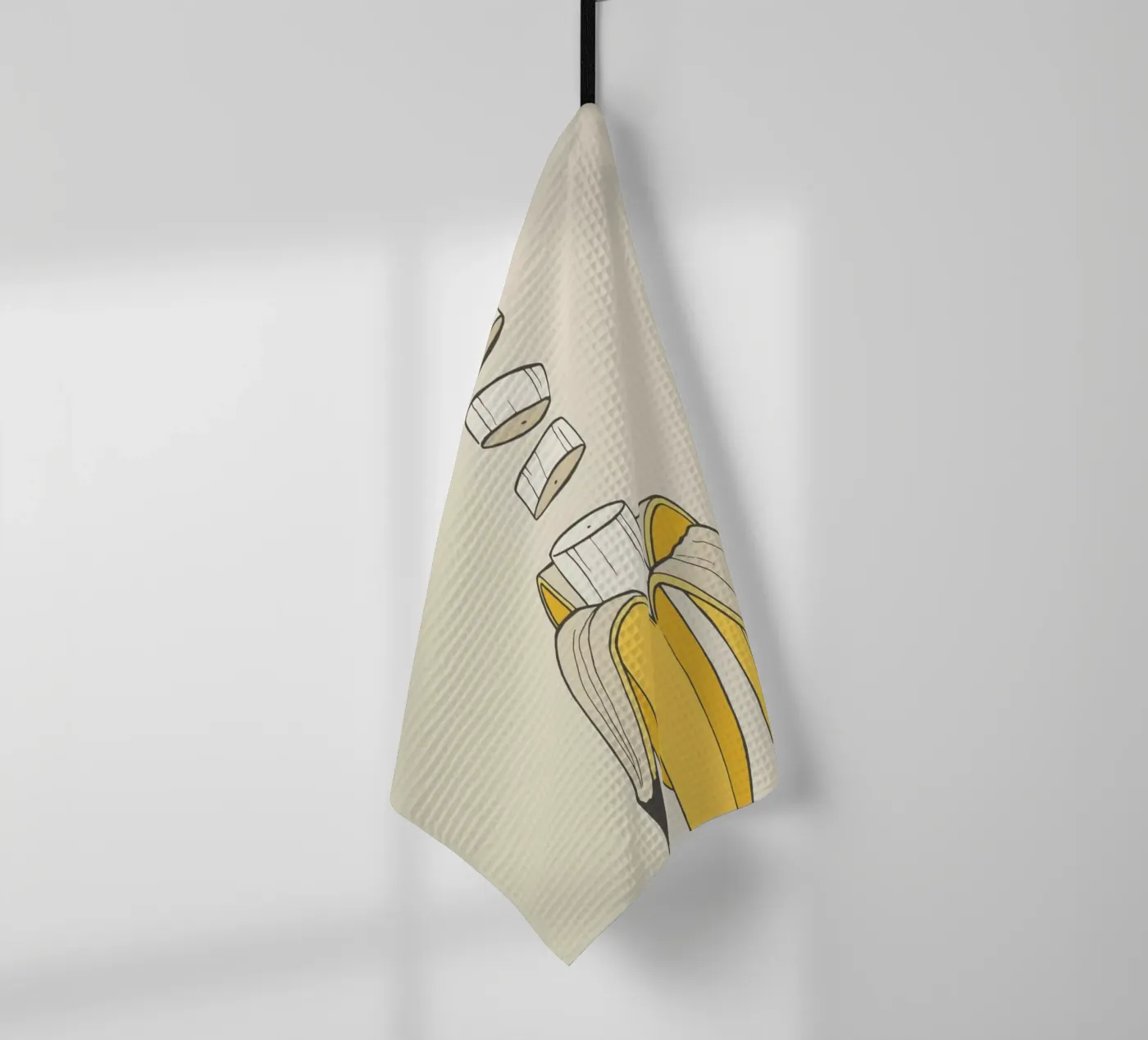 Banana Split Geschirrtuch von Rob Art | Illustration